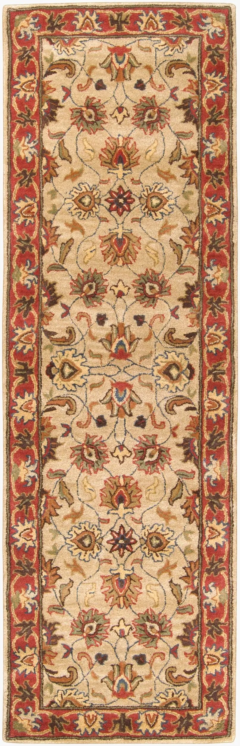Caesar CAE-1001 Tan Area Rug by LIVABLISS