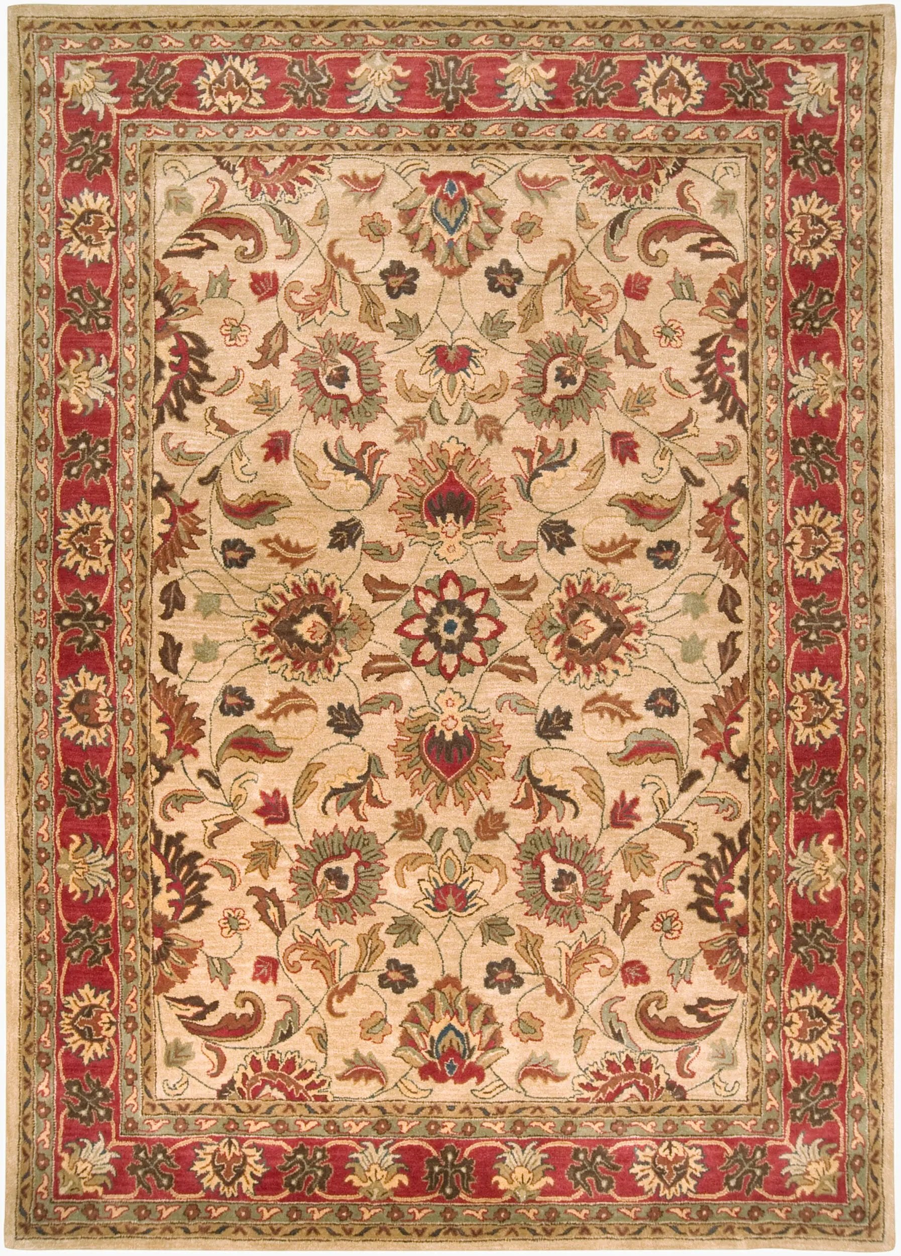 Caesar CAE-1001 Tan Area Rug by LIVABLISS