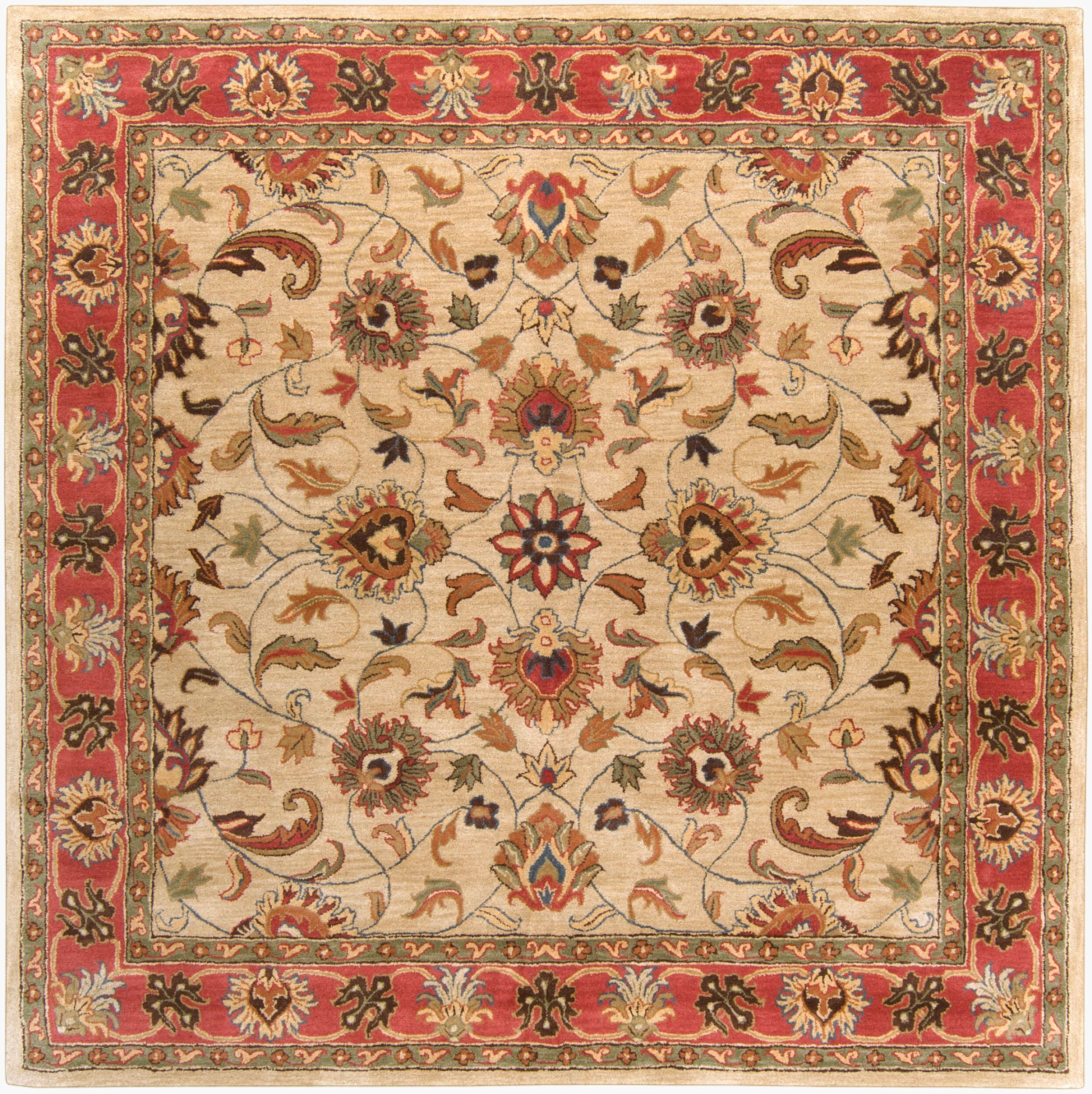 LIVABLISS Caesar CAE-1001 Tan Hand Tufted Area Rug