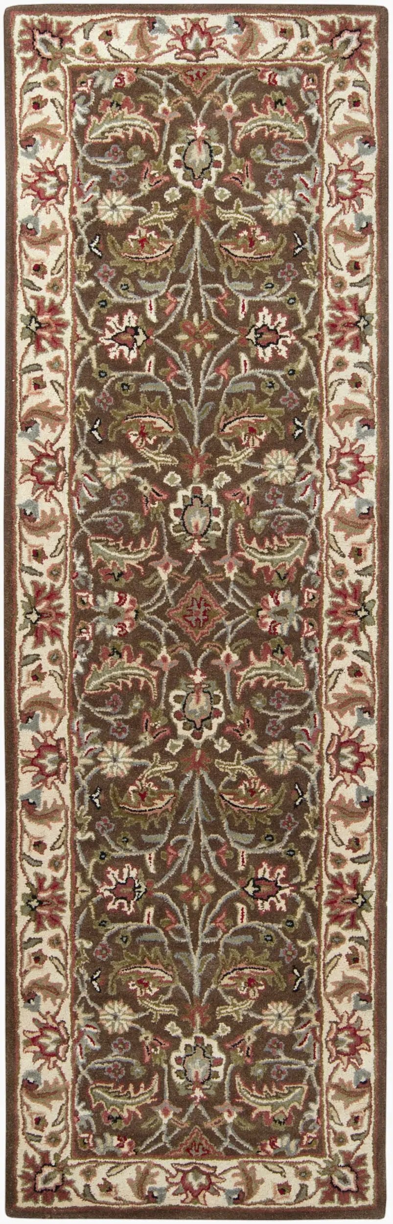 Caesar CAE-1003 Dark-Brown Area Rug by LIVABLISS