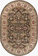 LIVABLISS Caesar CAE-1003 Dark Brown Hand Tufted Area Rug