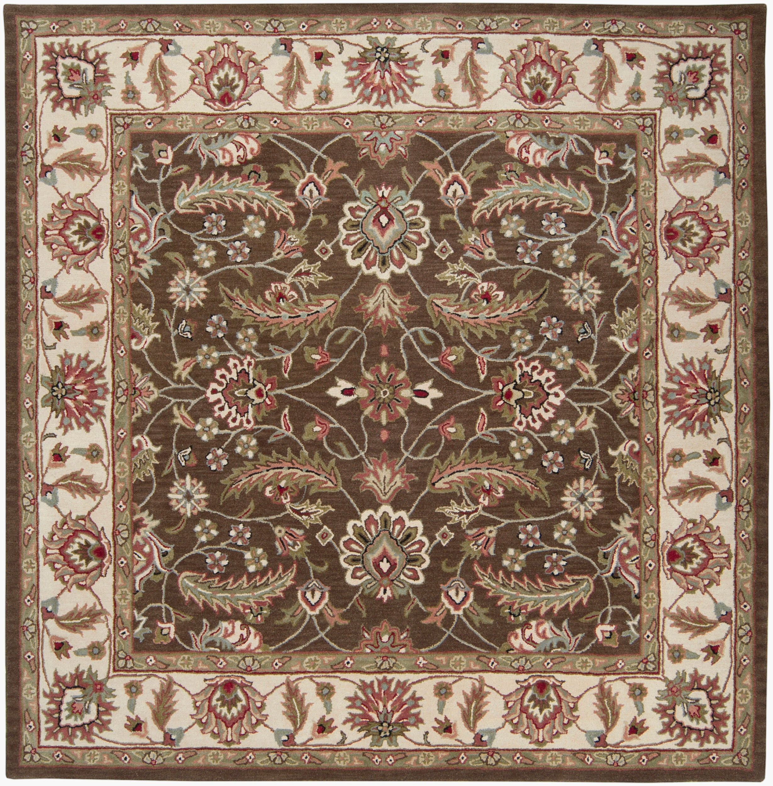 LIVABLISS Caesar CAE-1003 Dark Brown Hand Tufted Area Rug