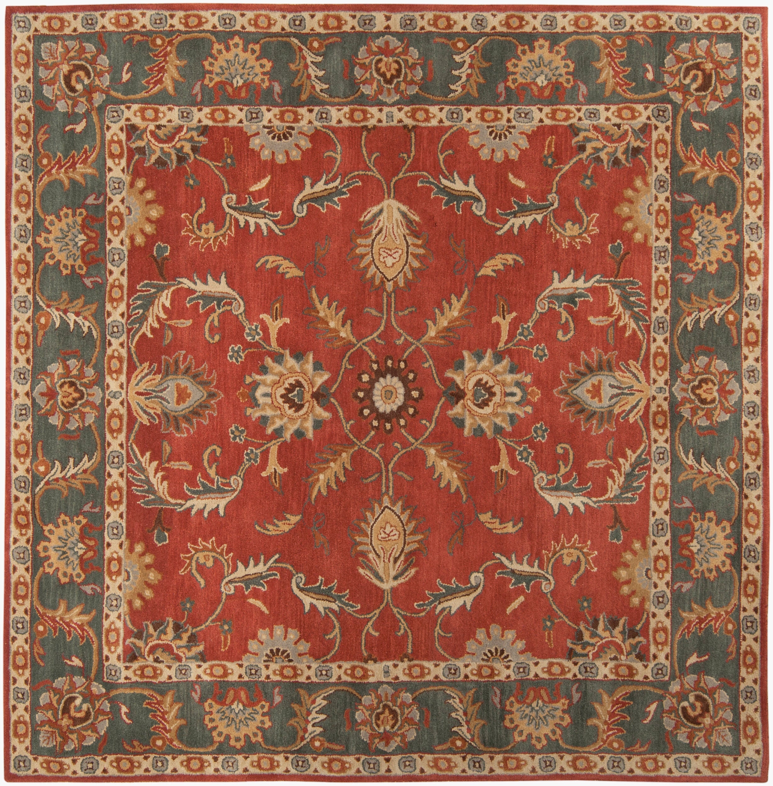 LIVABLISS Caesar CAE-1007 Rust Hand Tufted Area Rug