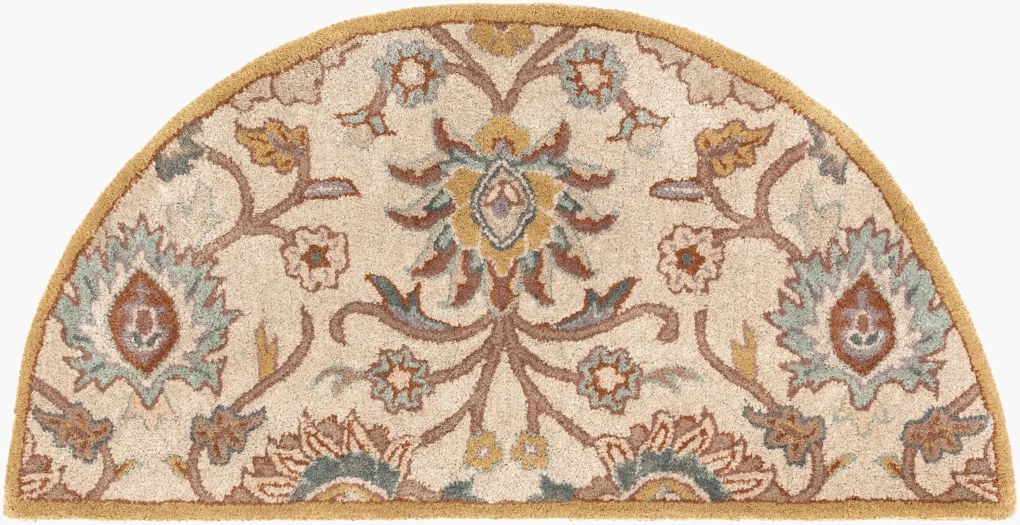 Caesar CAE-1012 Tan Area Rug by LIVABLISS