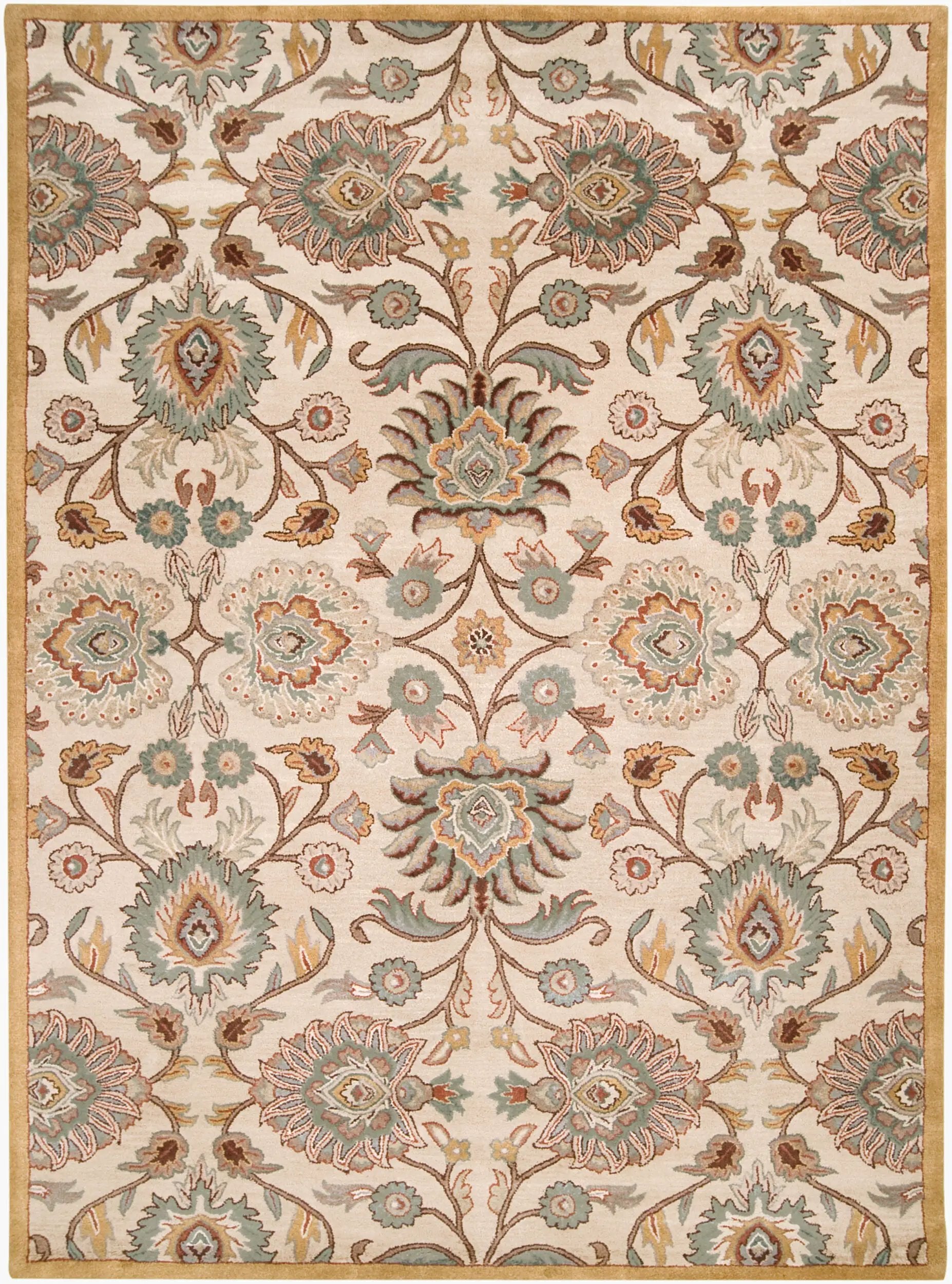 Caesar CAE-1012 Tan Area Rug by LIVABLISS