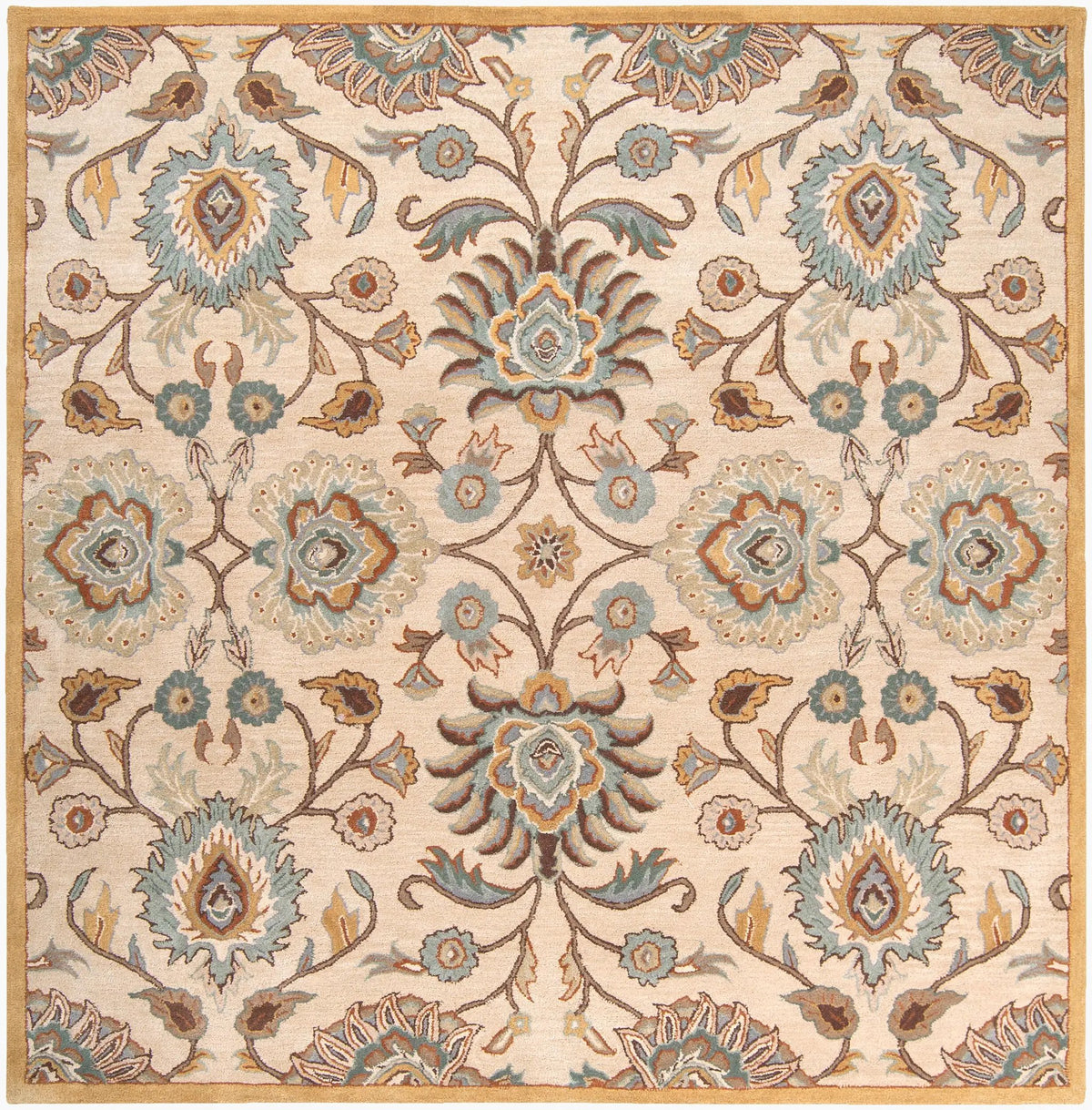 Caesar CAE-1012 Tan Area Rug by LIVABLISS