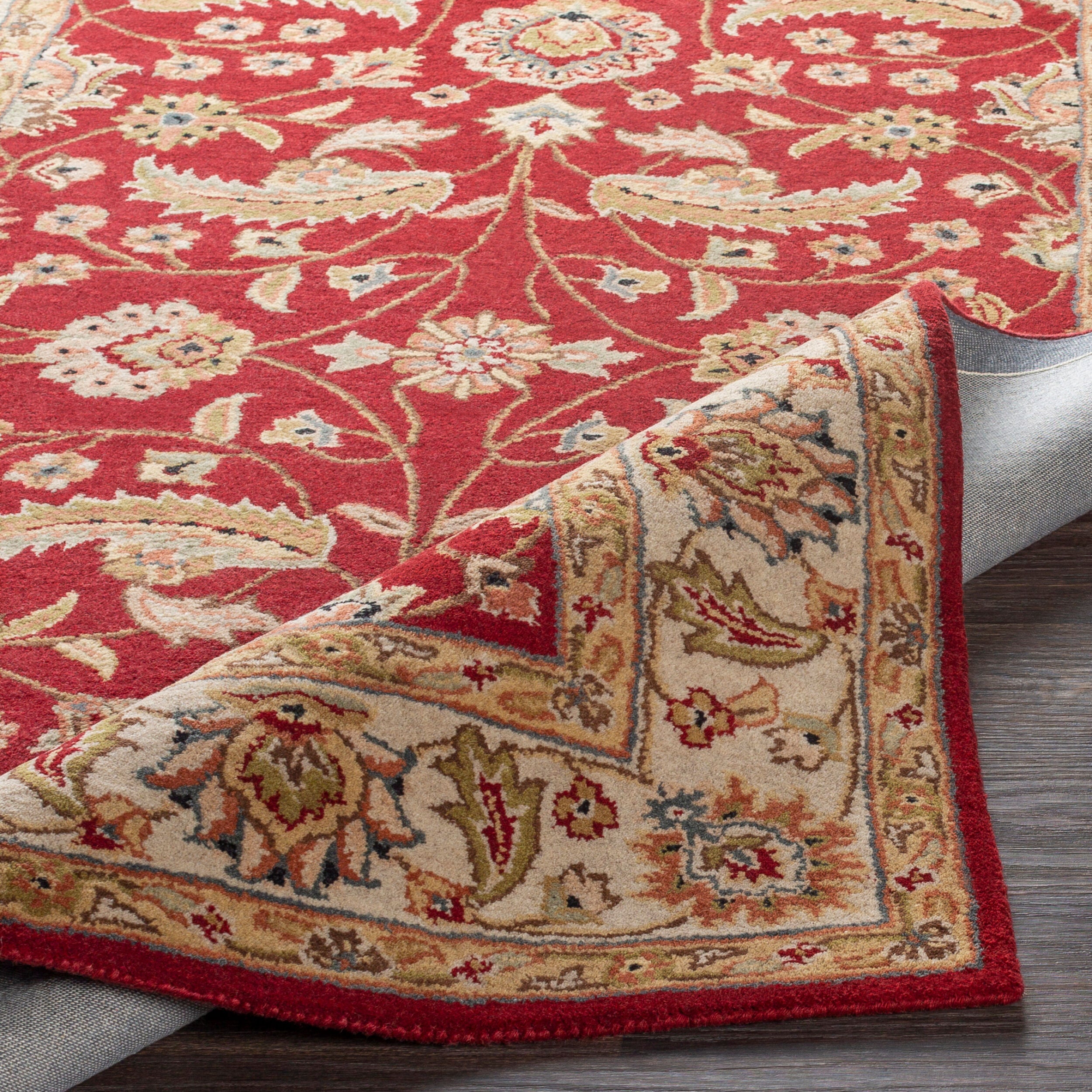 LIVABLISS Caesar CAE-1022 Rust Hand Tufted Area Rug