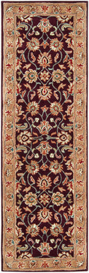 LIVABLISS Caesar CAE-1024 Burgundy Hand Tufted Area Rug