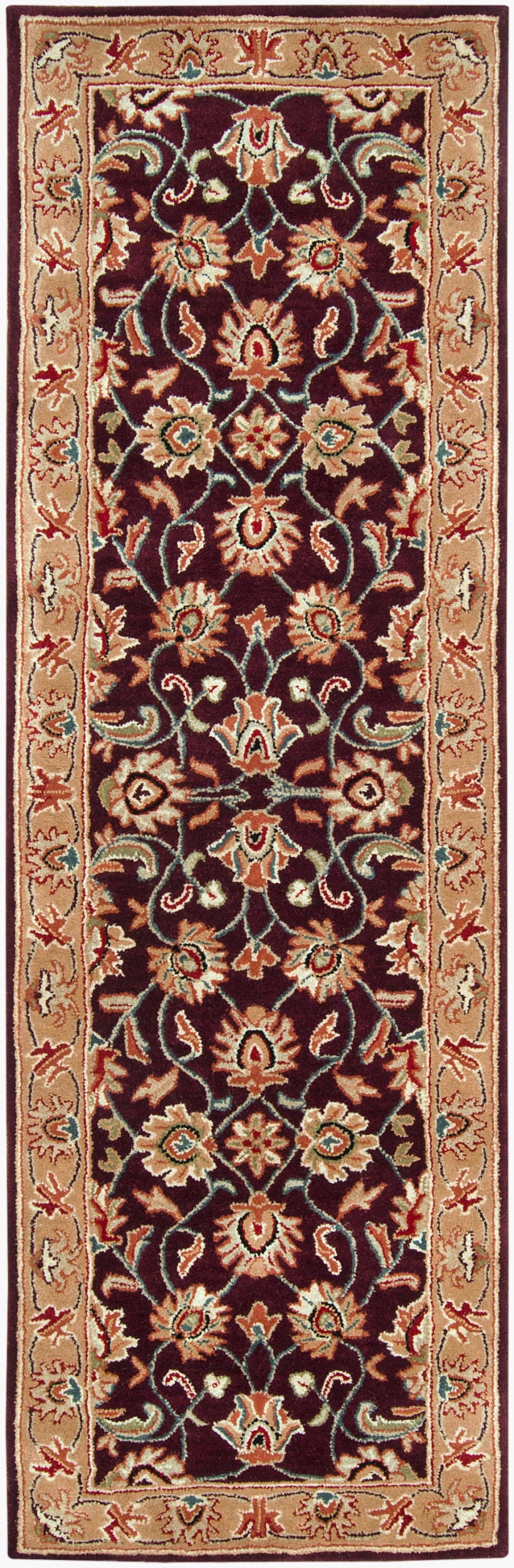 LIVABLISS Caesar CAE-1024 Burgundy Hand Tufted Area Rug