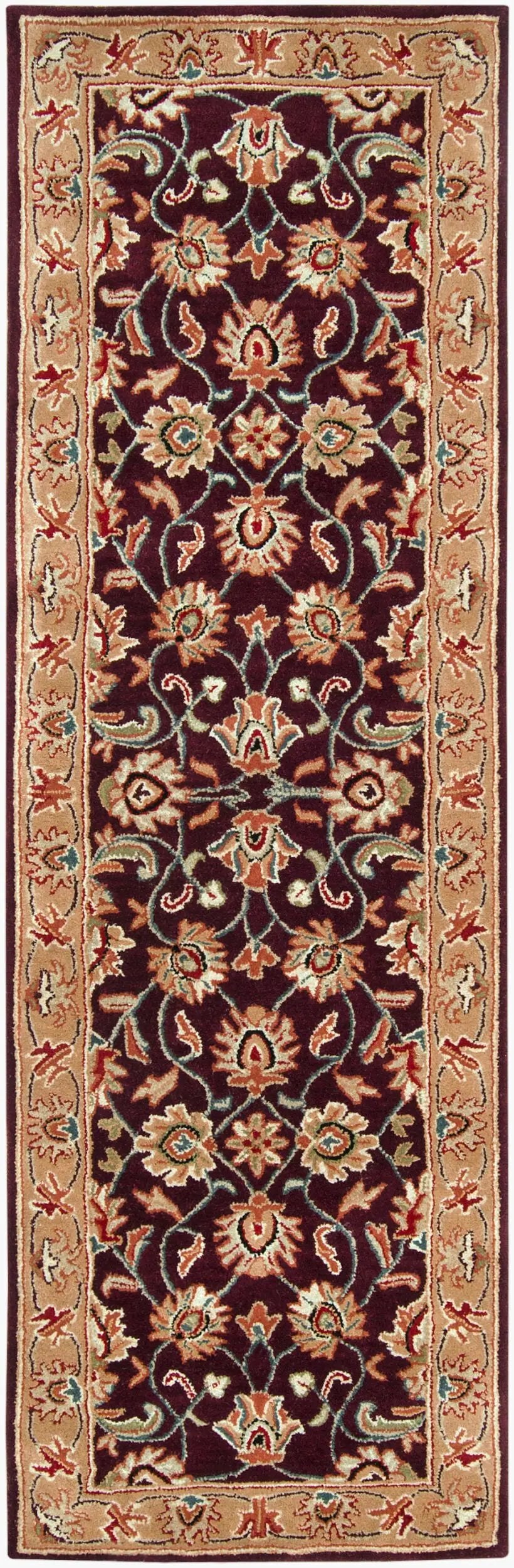 Caesar CAE-1024 Burgundy Area Rug by LIVABLISS