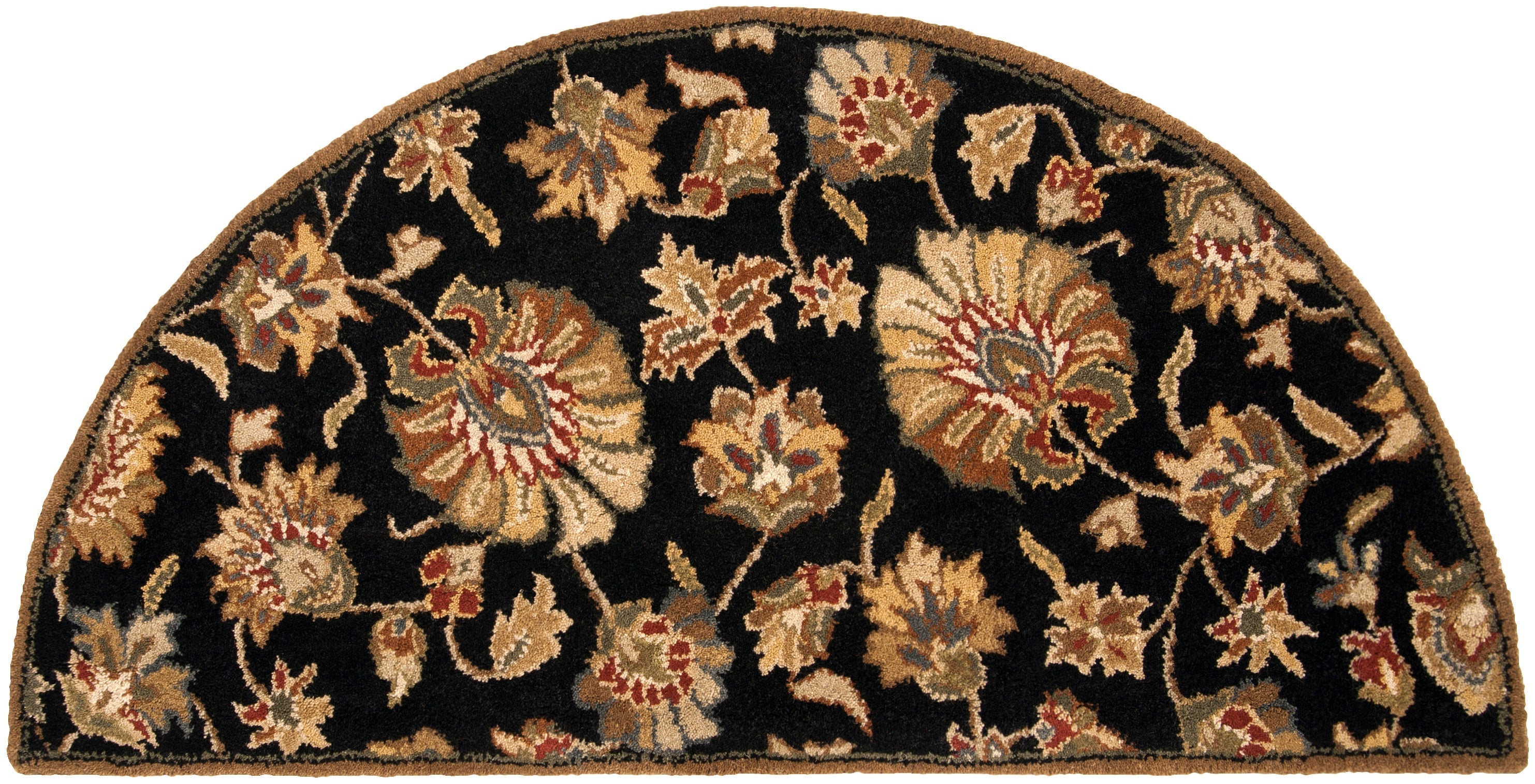 Surya Caesar CAE-1027 Black Area Rug by LIVABLISS