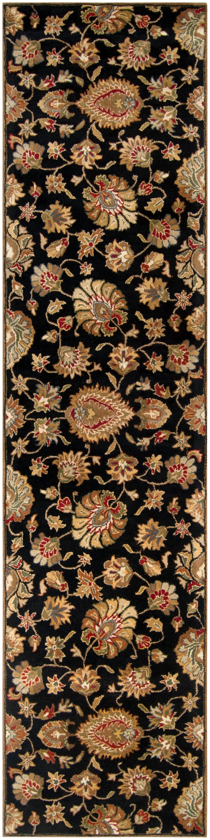 Surya Caesar CAE-1027 Black Area Rug by LIVABLISS
