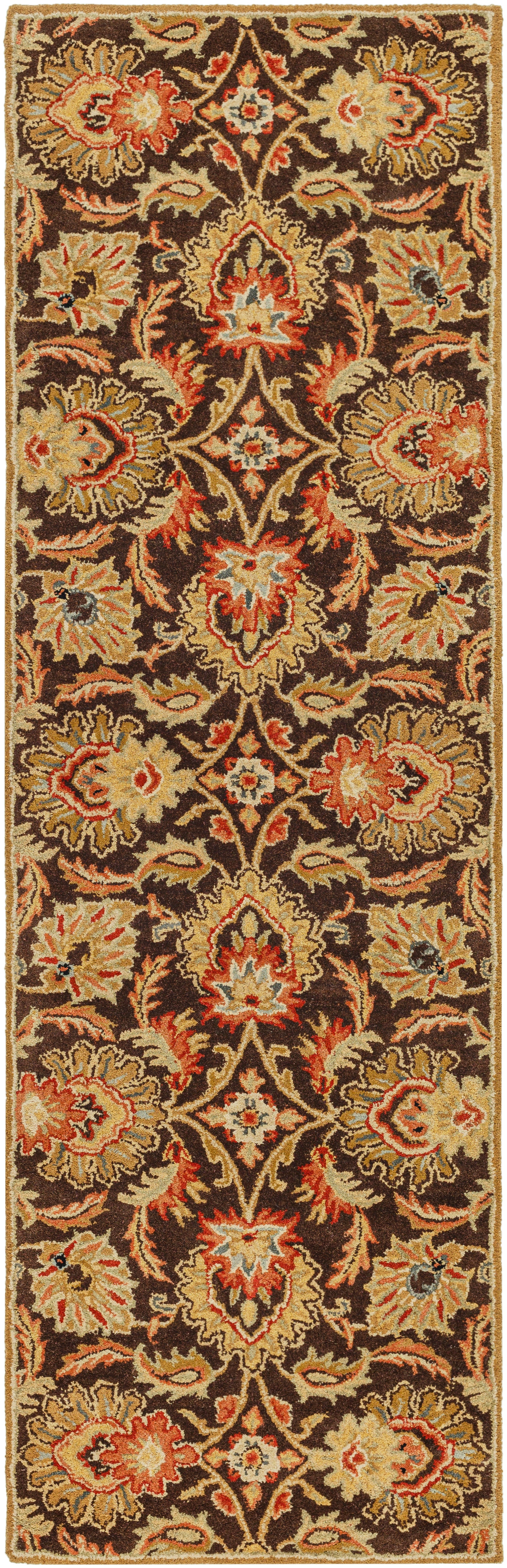 LIVABLISS Caesar CAE-1028 Dark-Brown Area Rug