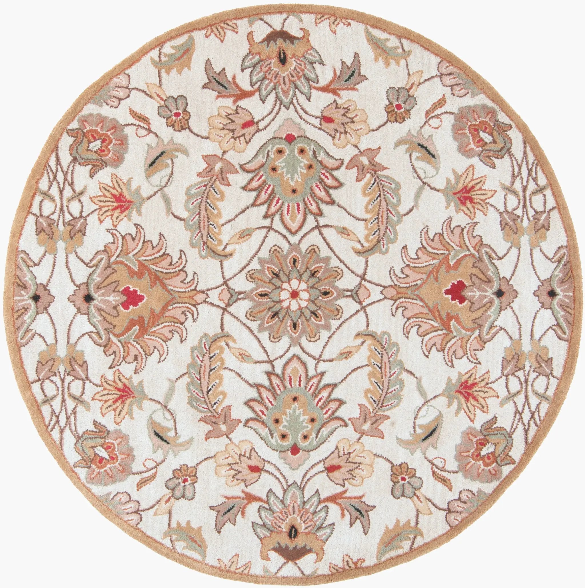 Caesar CAE-1029 Medium-Gray Area Rug by LIVABLISS