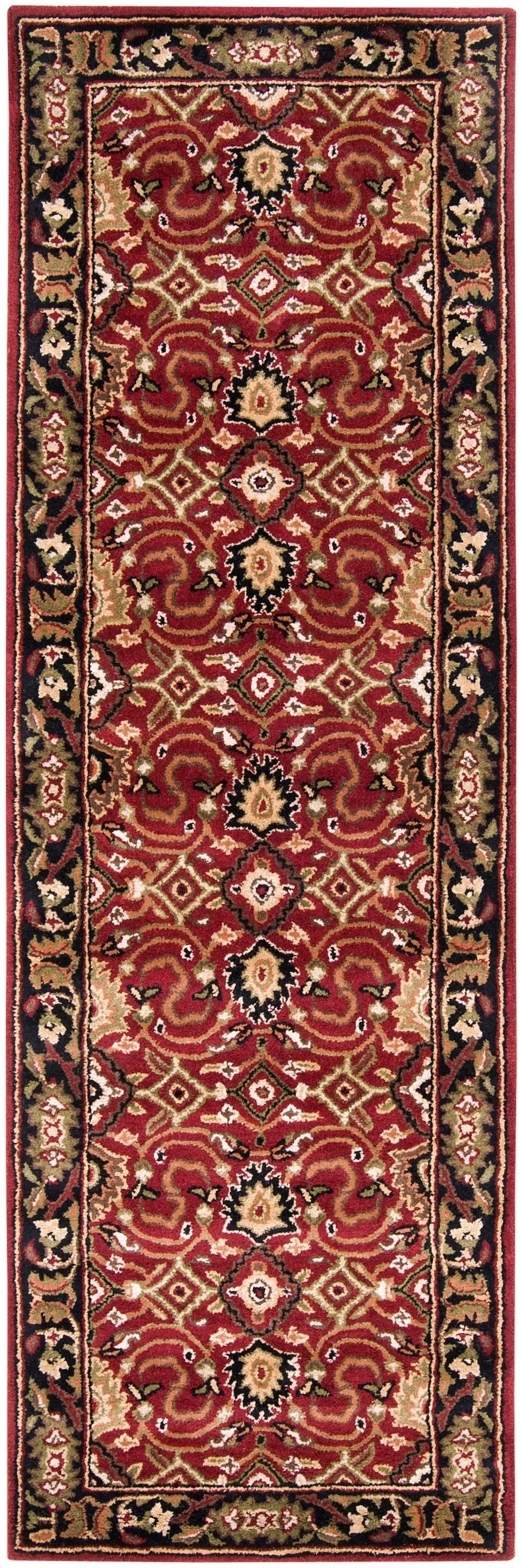 Caesar CAE-1031 Burgundy Area Rug by LIVABLISS