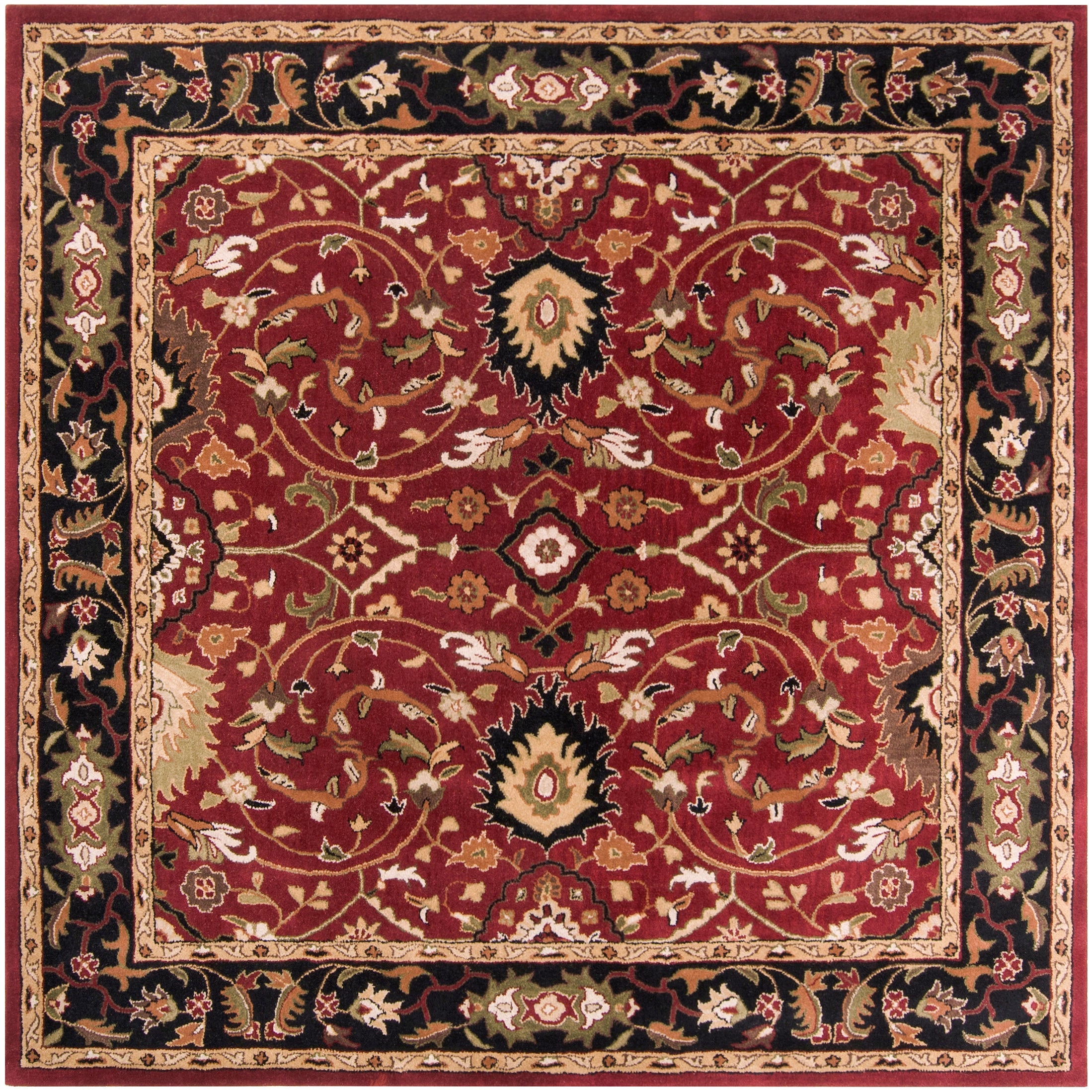 Surya Caesar CAE-1031 Burgundy Area Rug by LIVABLISS