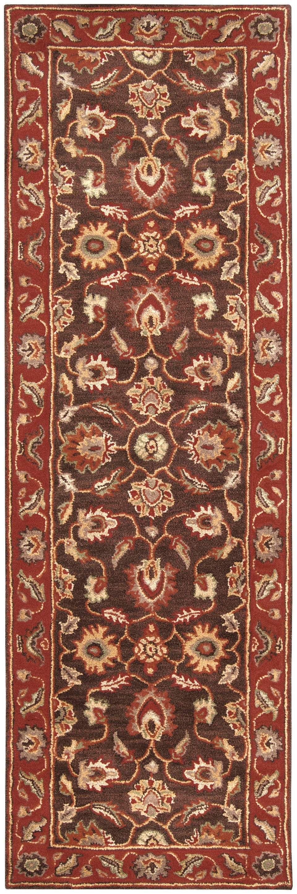 Surya Caesar CAE-1036 Dark Brown Area Rug by LIVABLISS