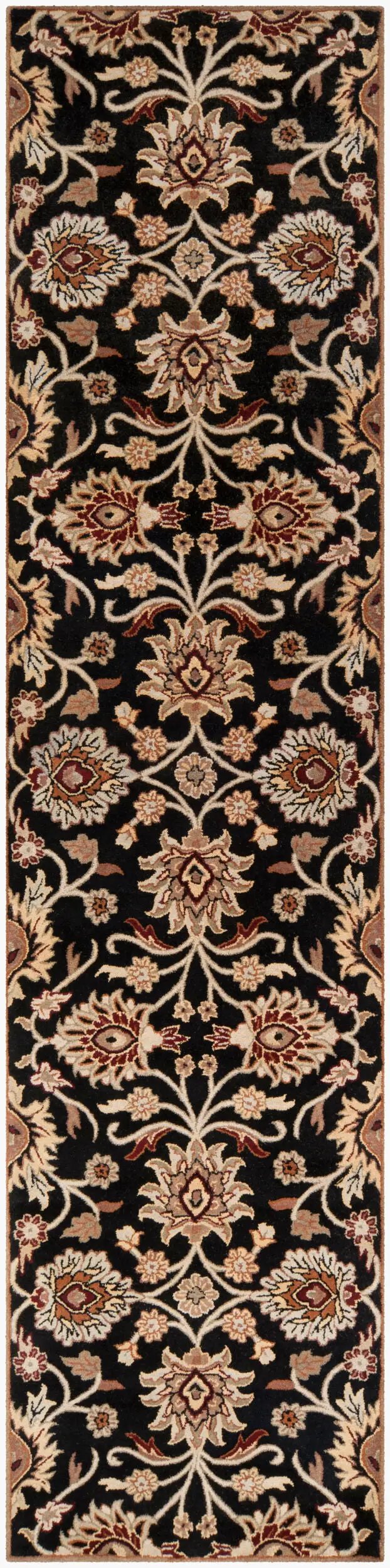 Caesar CAE-1053 Black Area Rug by LIVABLISS