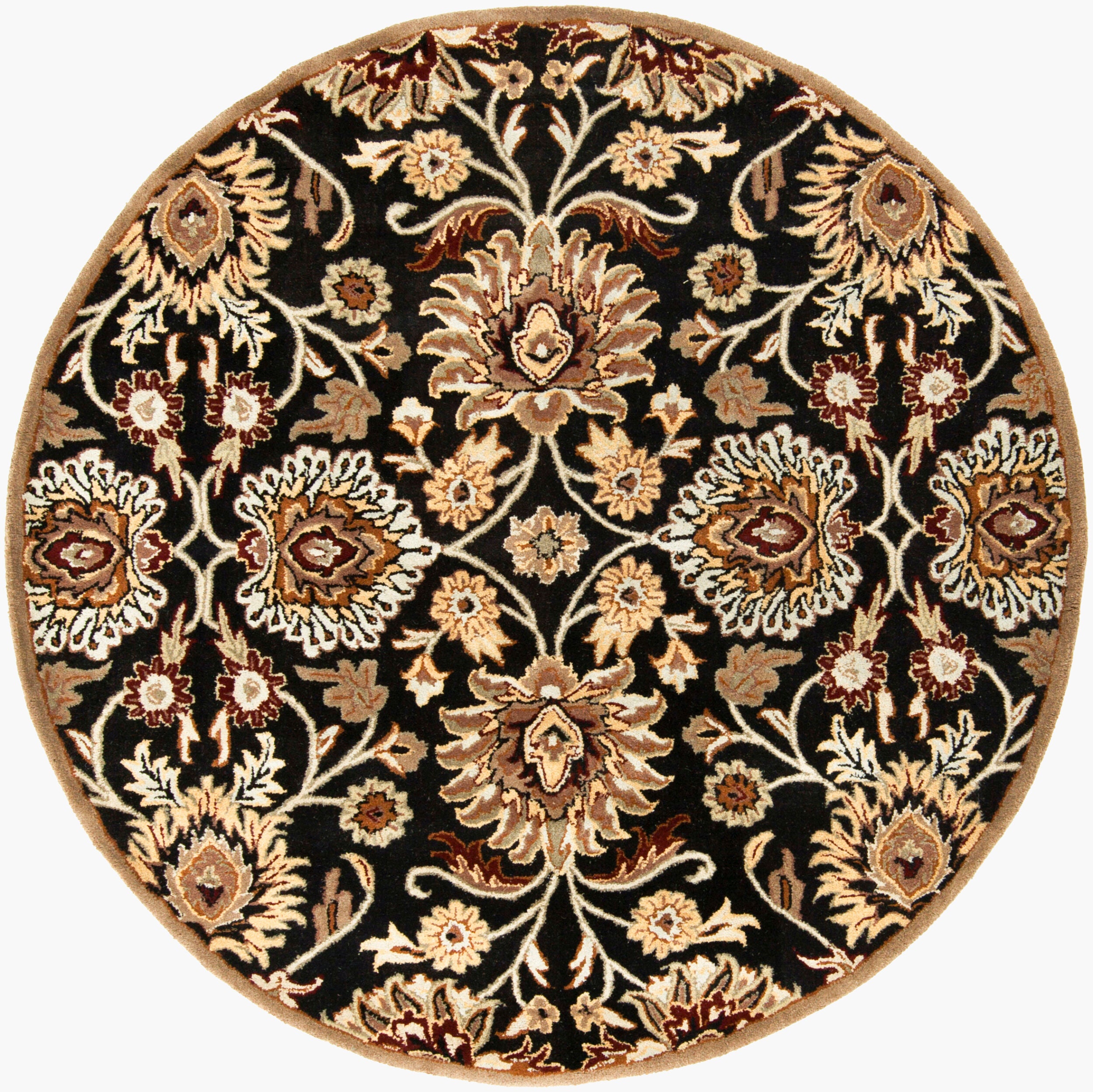 LIVABLISS Caesar CAE-1053 Black Hand Tufted Area Rug