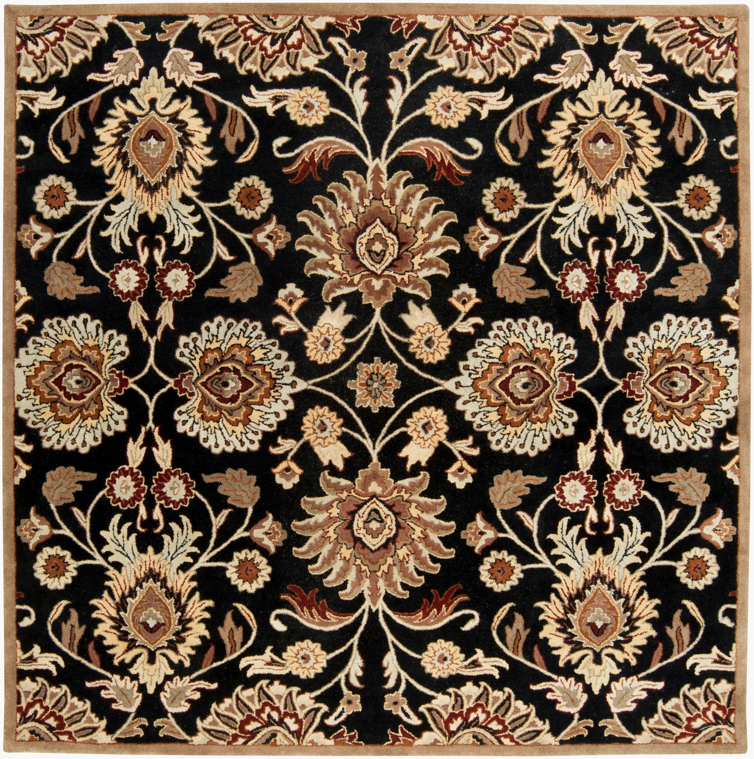 LIVABLISS Caesar CAE-1053 Black Hand Tufted Area Rug