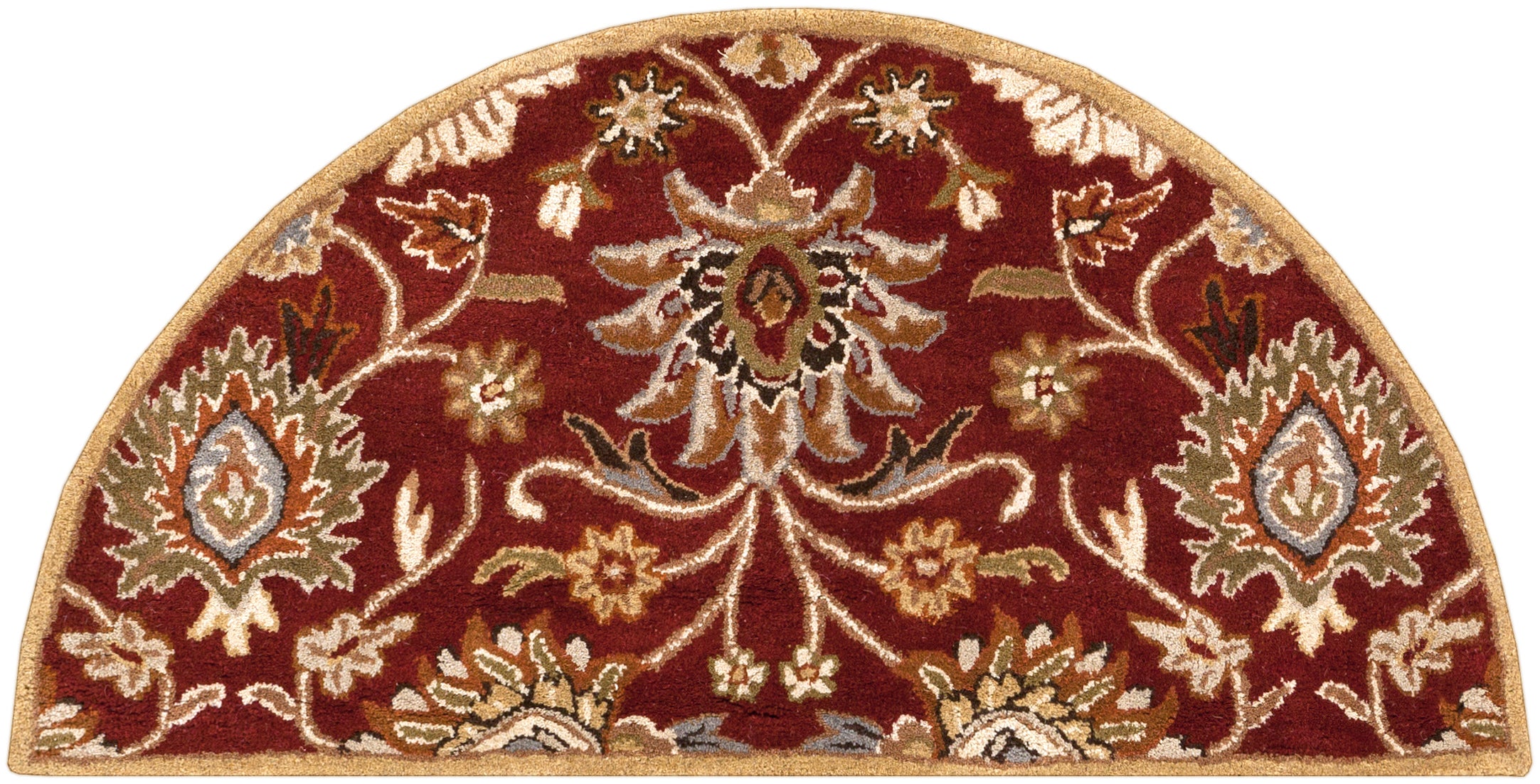 LIVABLISS Caesar CAE-1061 Dark-Red Area Rug