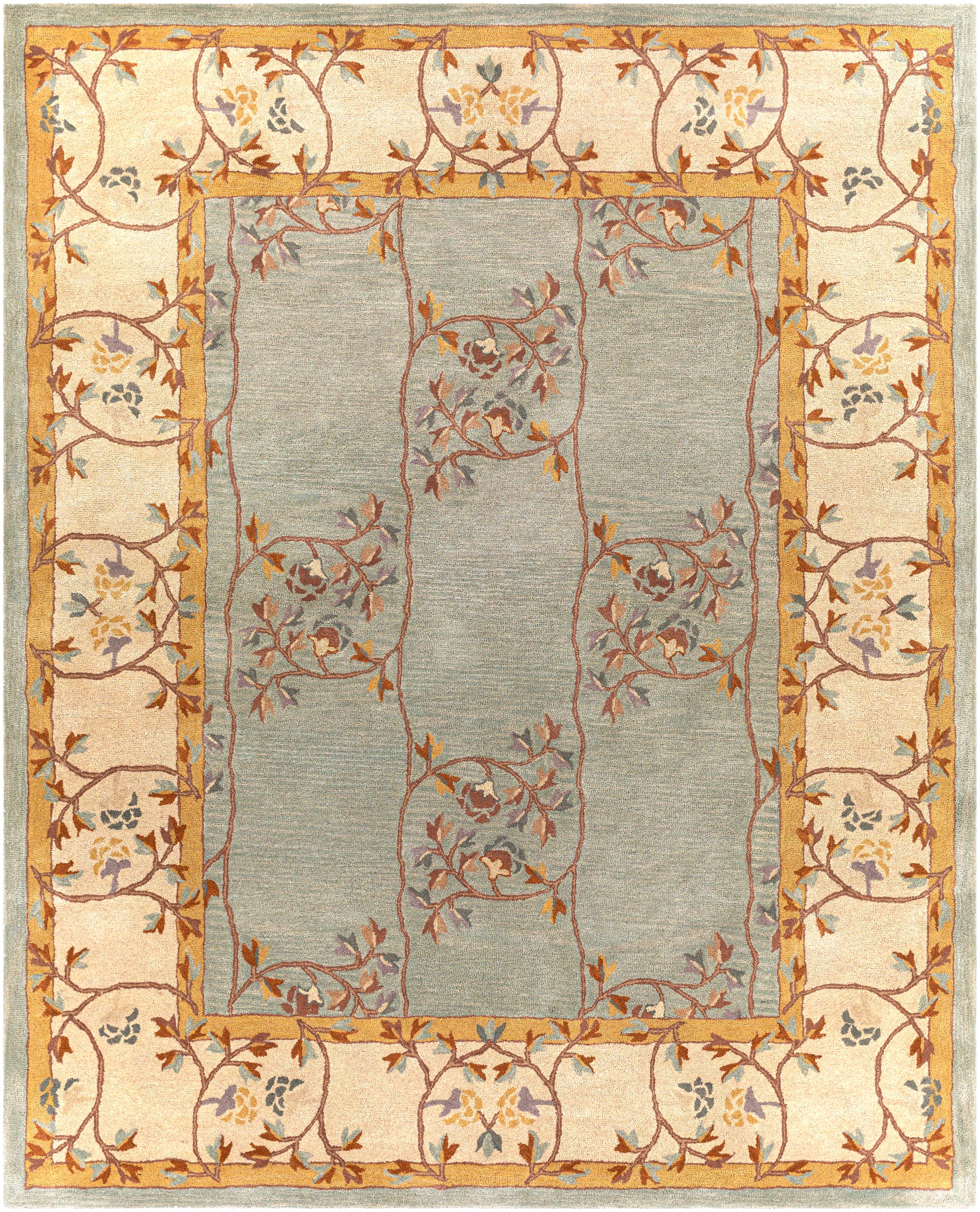 Surya Caesar CAE-1100 Sage Area Rug by LIVABLISS