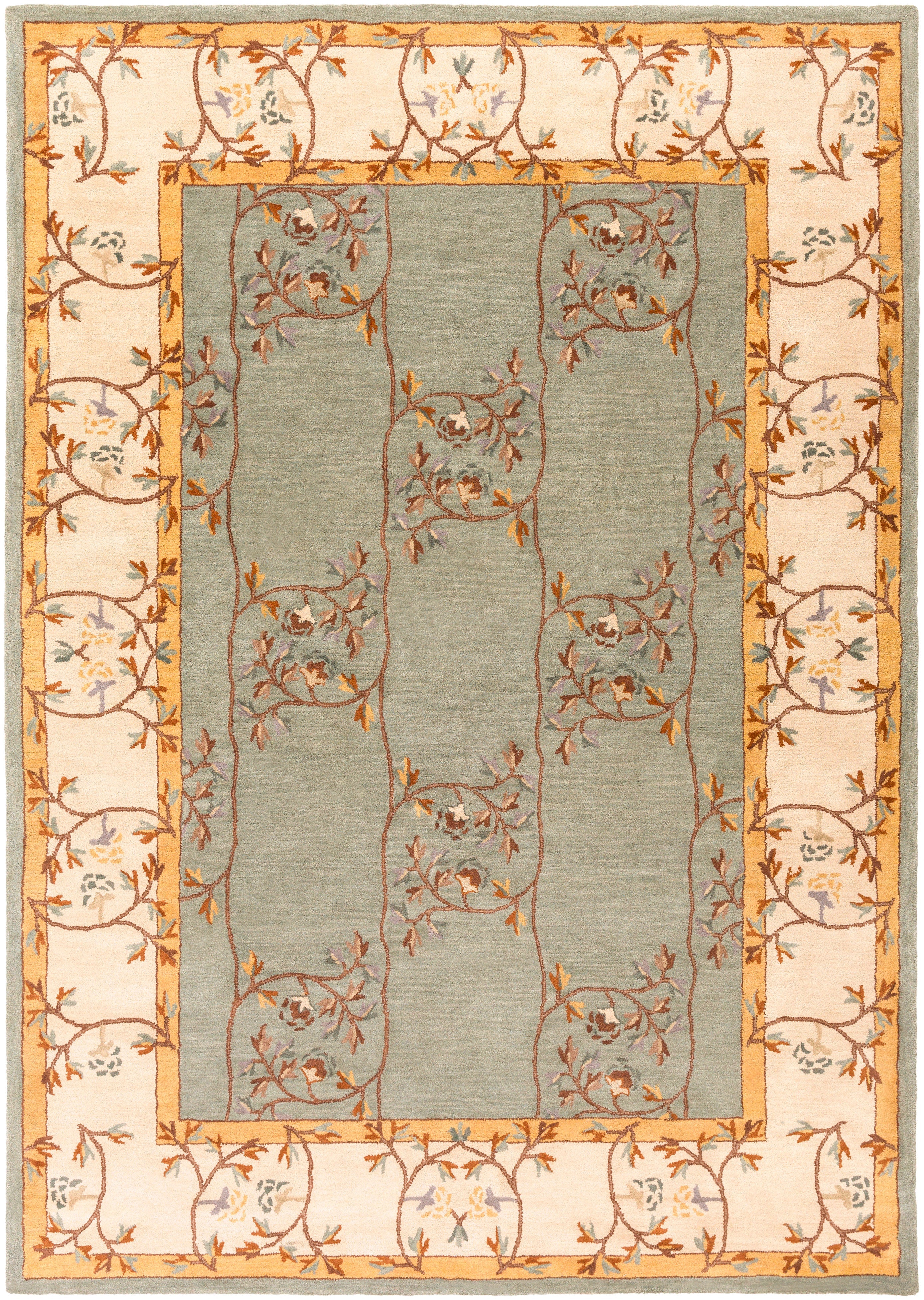 Surya Caesar CAE-1100 Sage Area Rug by LIVABLISS