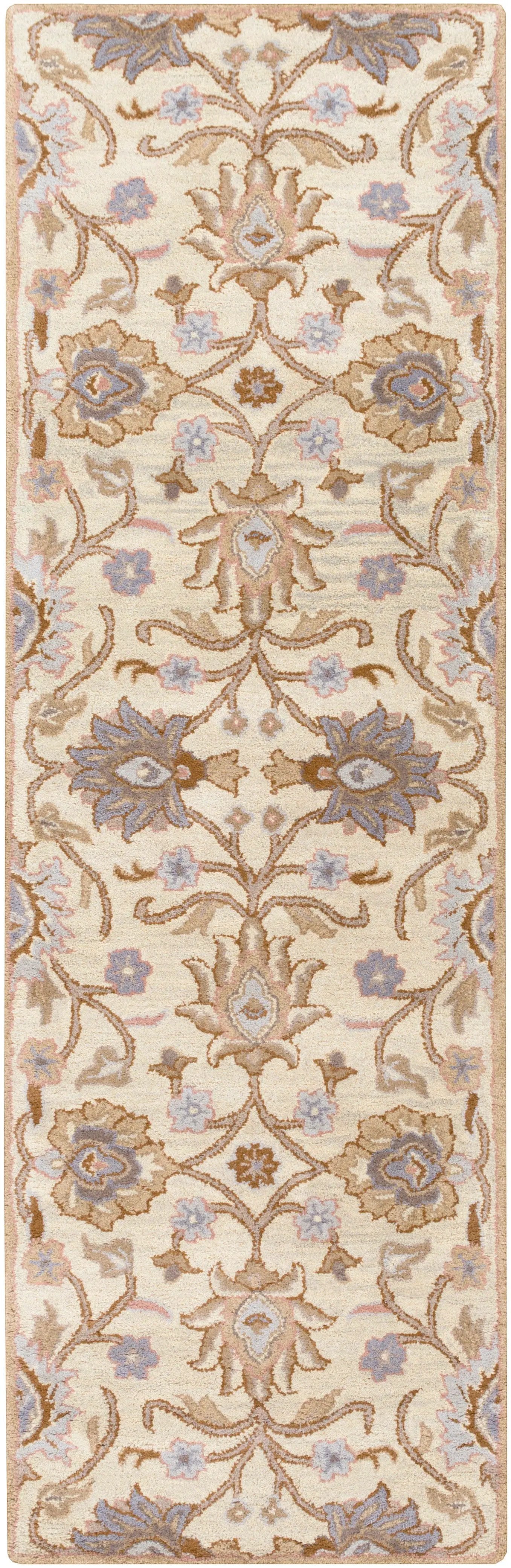 Caesar CAE-1109 Ivory Area Rug by LIVABLISS
