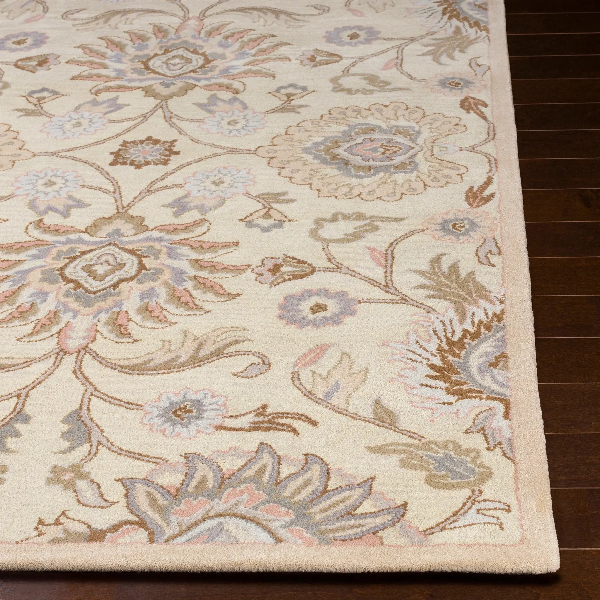 Caesar CAE-1109 Ivory Area Rug by LIVABLISS