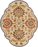 LIVABLISS Caesar CAE-1116 Tan Area Rug