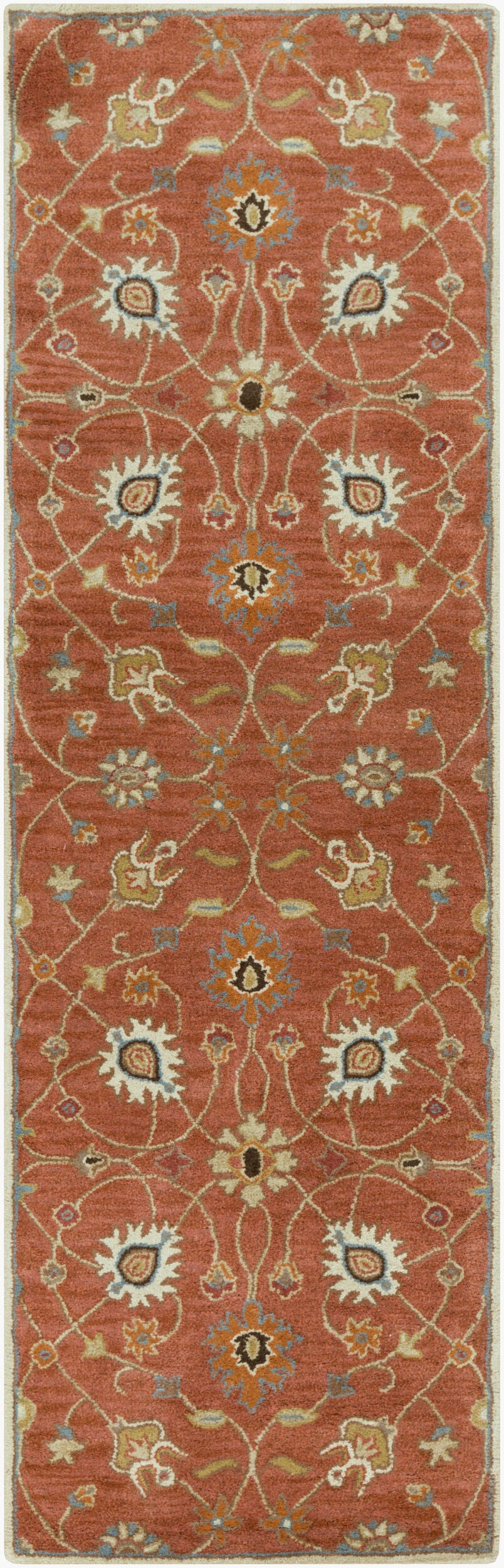 LIVABLISS Caesar CAE-1119 Rust Hand Tufted Area Rug