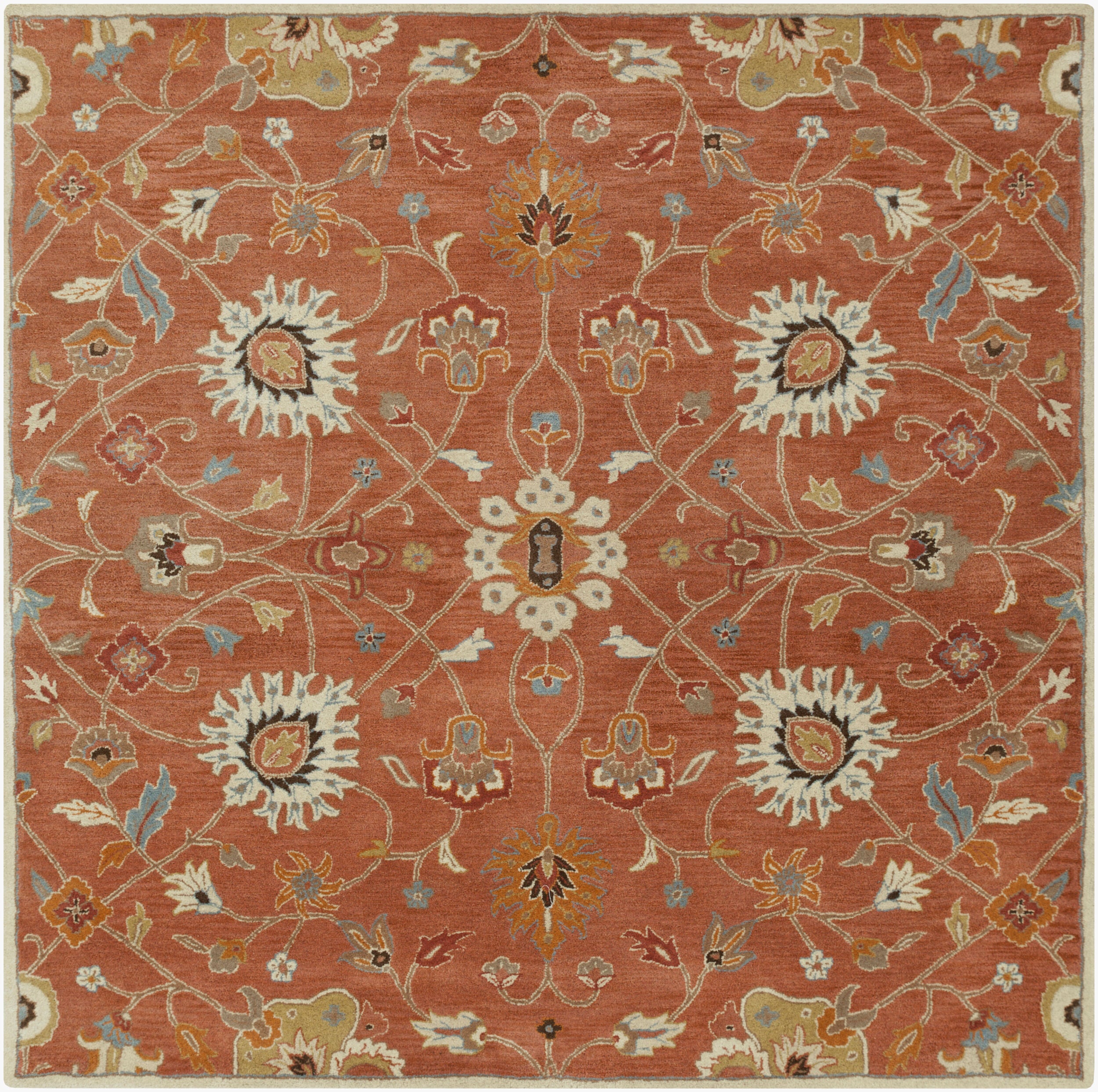 LIVABLISS Caesar CAE-1119 Rust Hand Tufted Area Rug