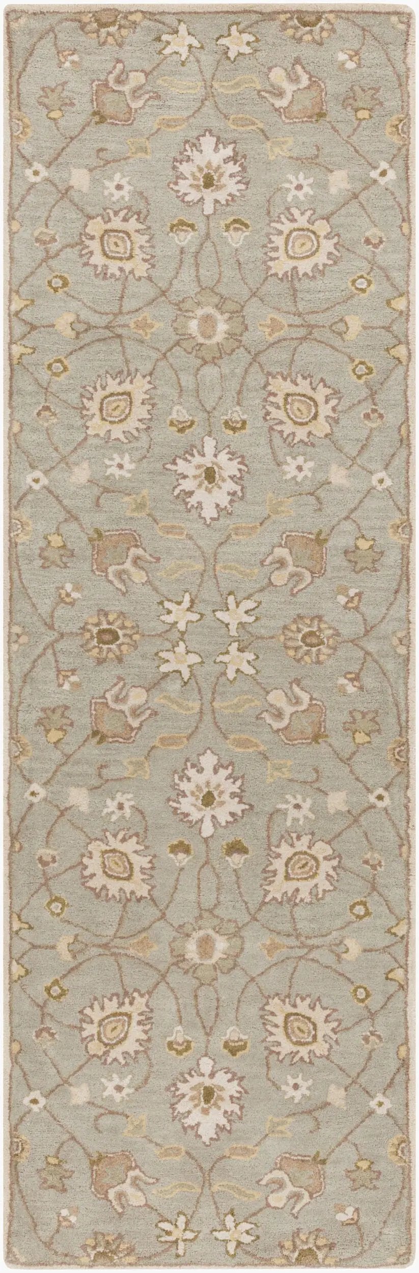 Caesar CAE-1121 Gray Area Rug by LIVABLISS