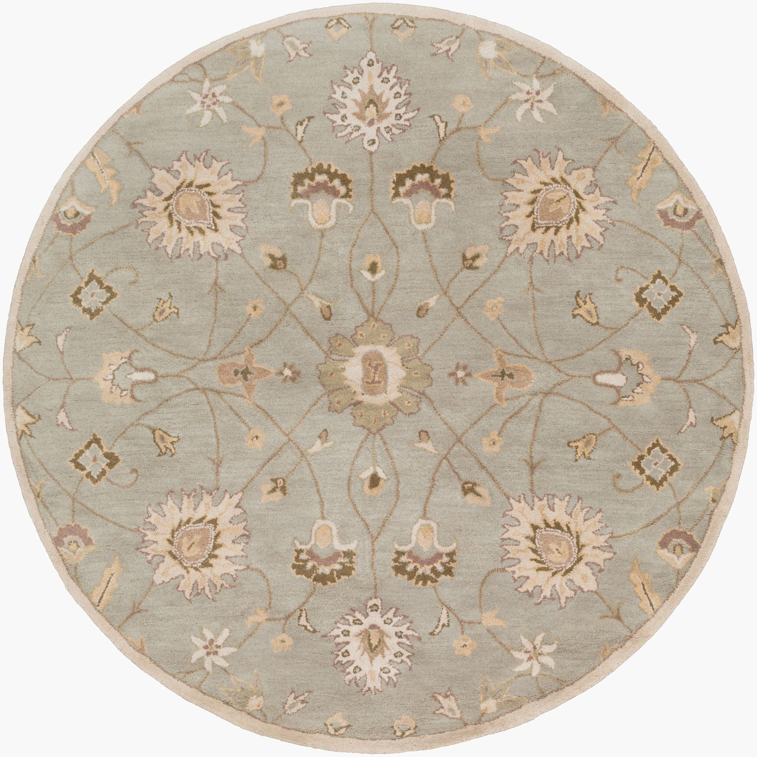 LIVABLISS Caesar CAE-1121 Gray Hand Tufted Area Rug