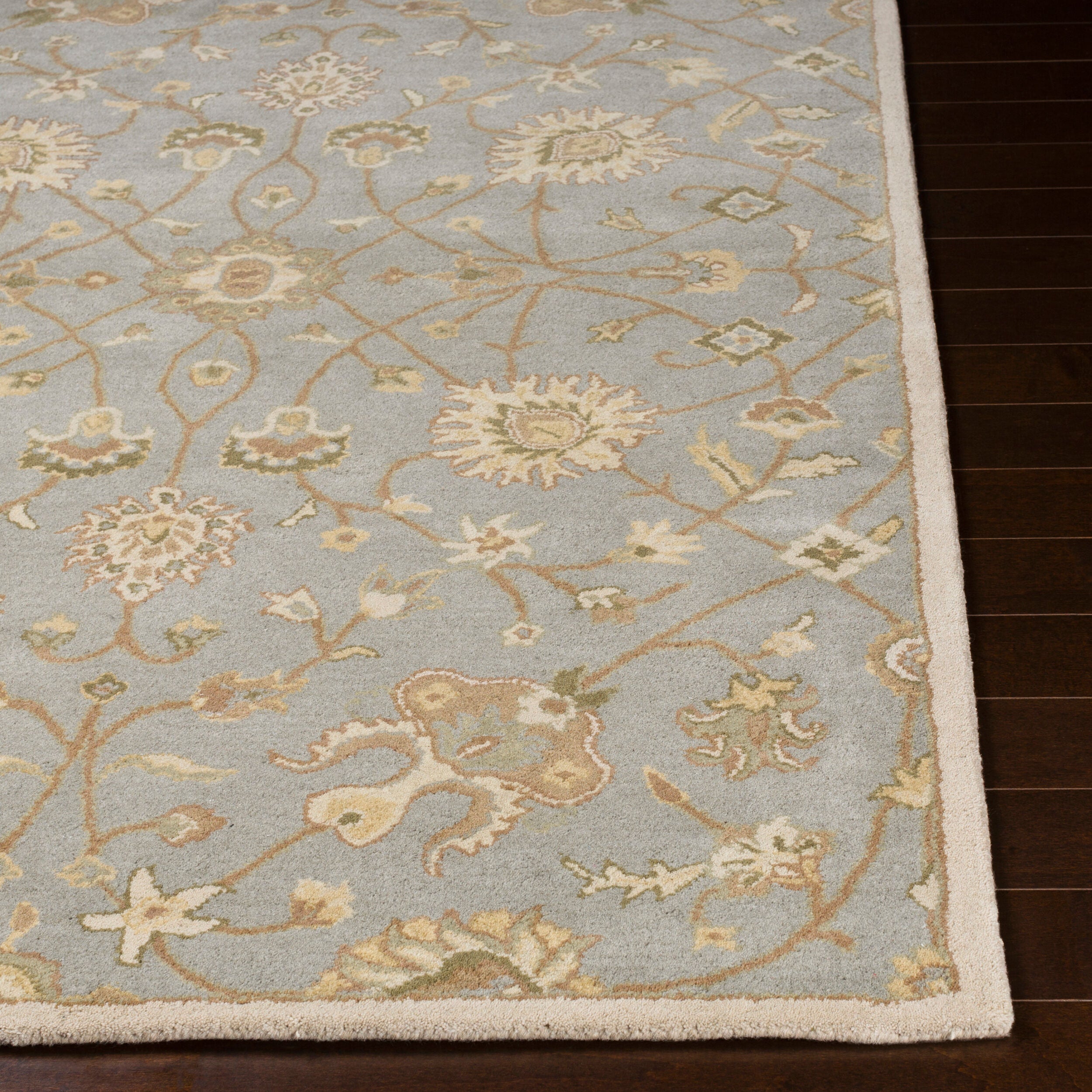 LIVABLISS Caesar CAE-1121 Gray Hand Tufted Area Rug