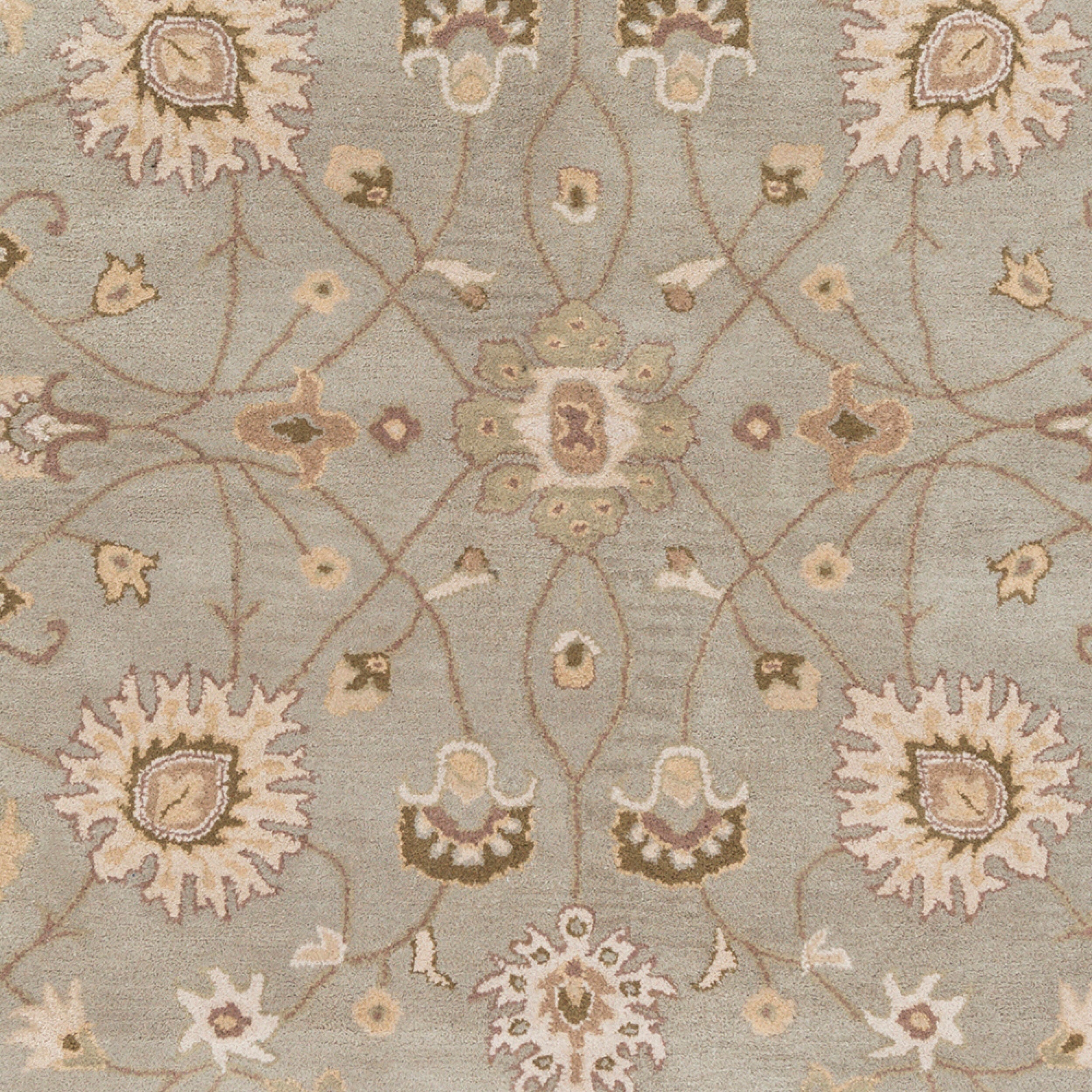 LIVABLISS Caesar CAE-1121 Gray Hand Tufted Area Rug