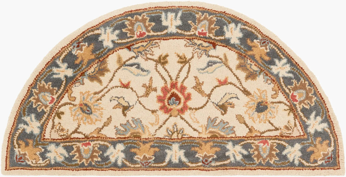Caesar CAE-1125 Beige Area Rug by LIVABLISS