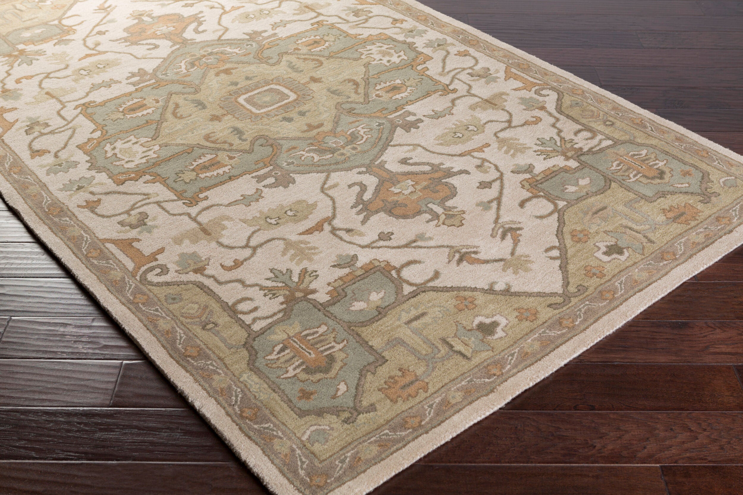 LIVABLISS Caesar CAE-1143 Beige Hand Tufted Area Rug