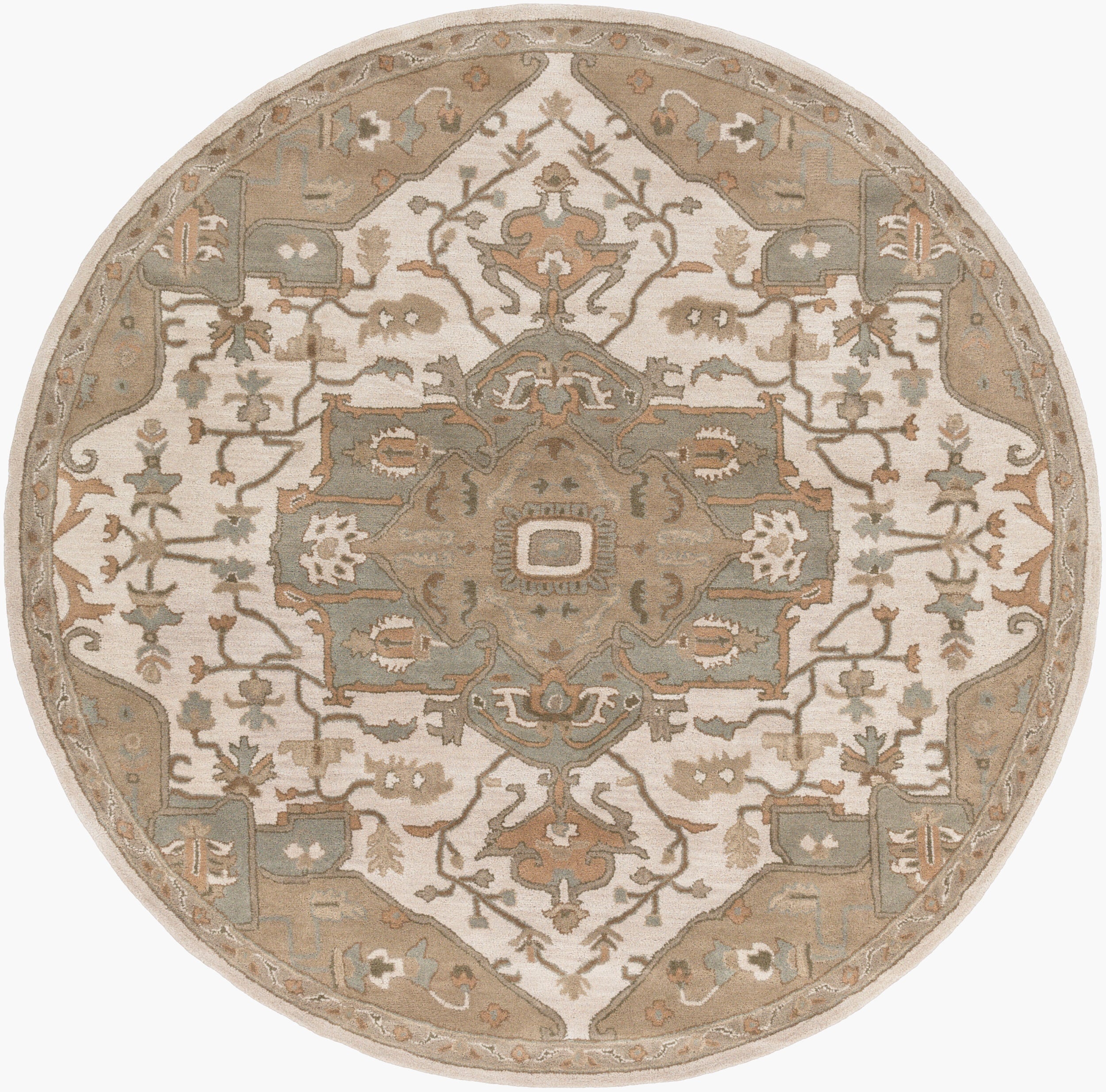 LIVABLISS Caesar CAE-1143 Beige Hand Tufted Area Rug