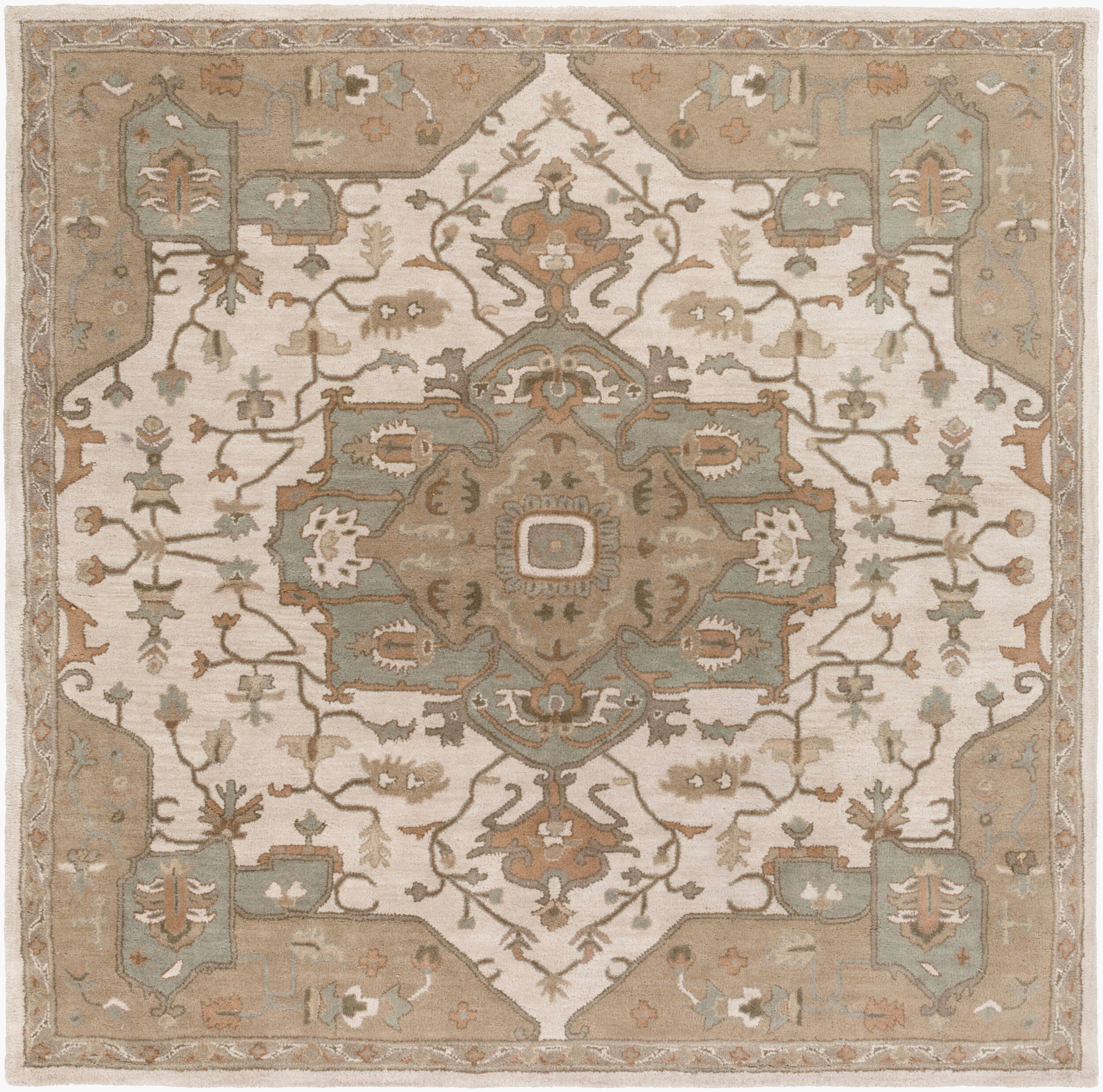 LIVABLISS Caesar CAE-1143 Beige Hand Tufted Area Rug