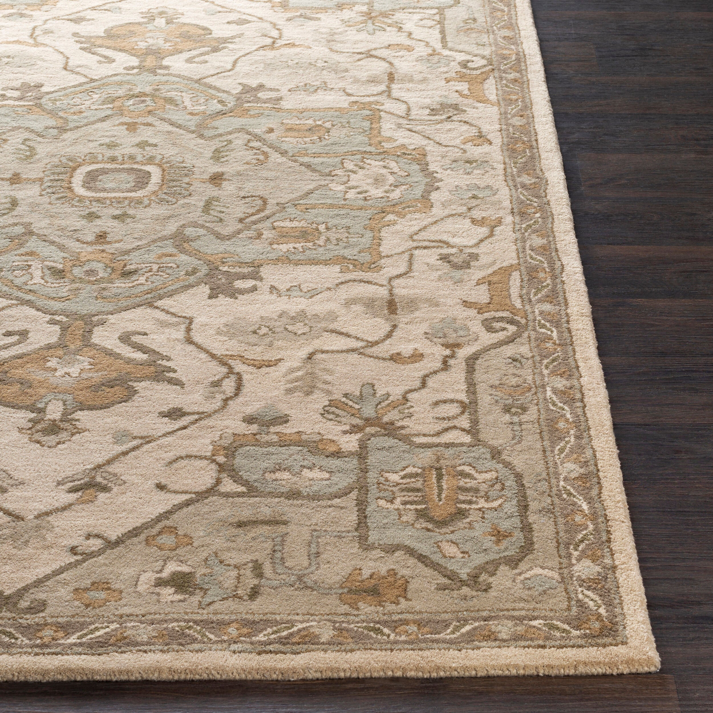 LIVABLISS Caesar CAE-1143 Beige Hand Tufted Area Rug