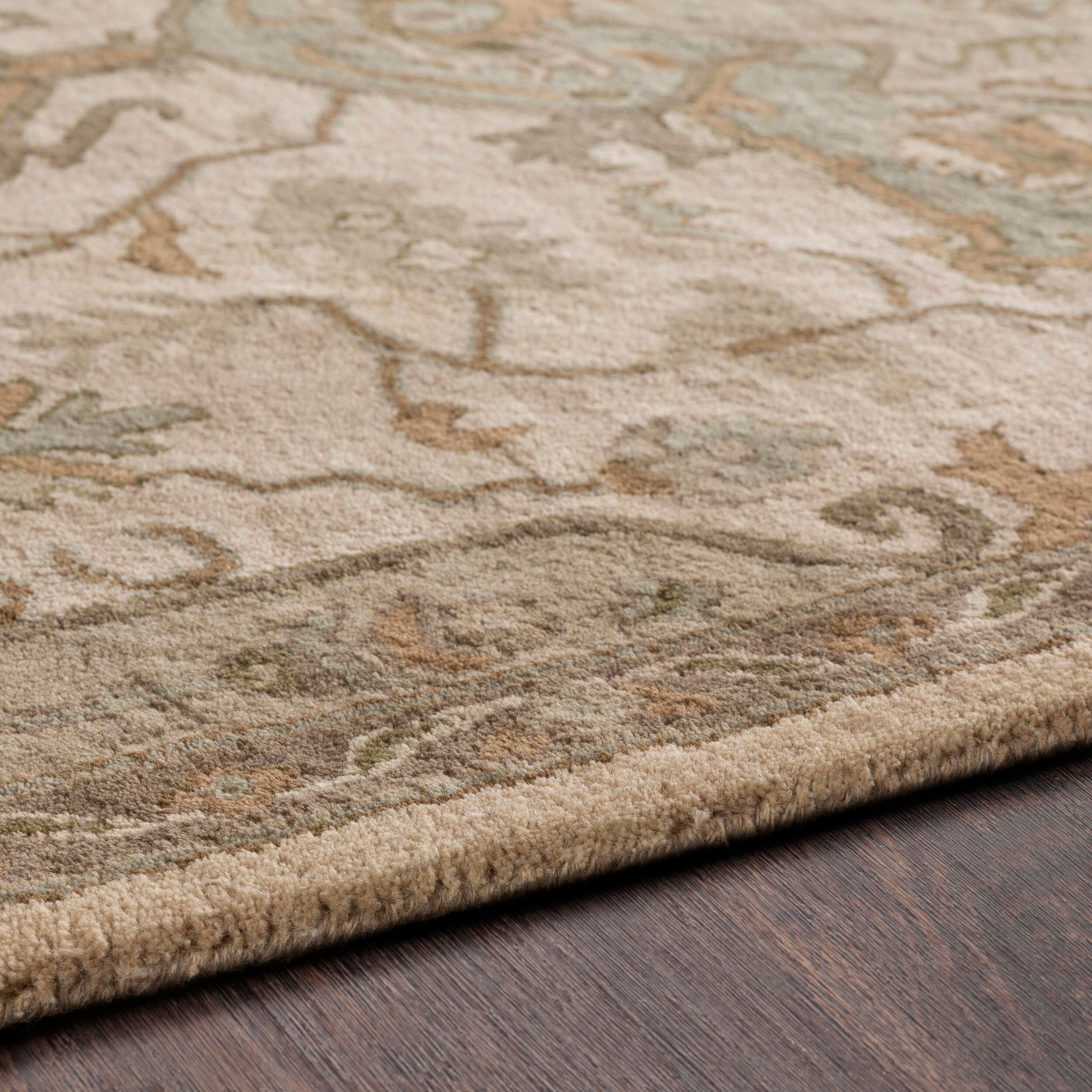 LIVABLISS Caesar CAE-1143 Beige Hand Tufted Area Rug