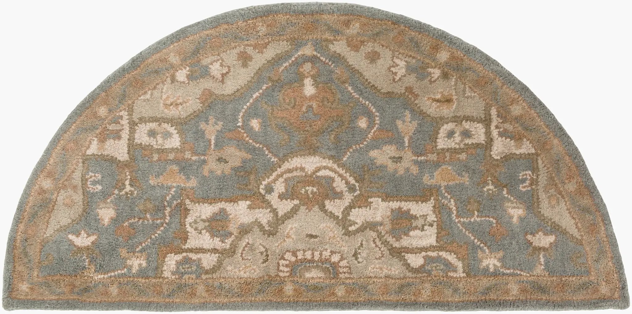 Caesar CAE-1144 Medium-Gray Area Rug by LIVABLISS