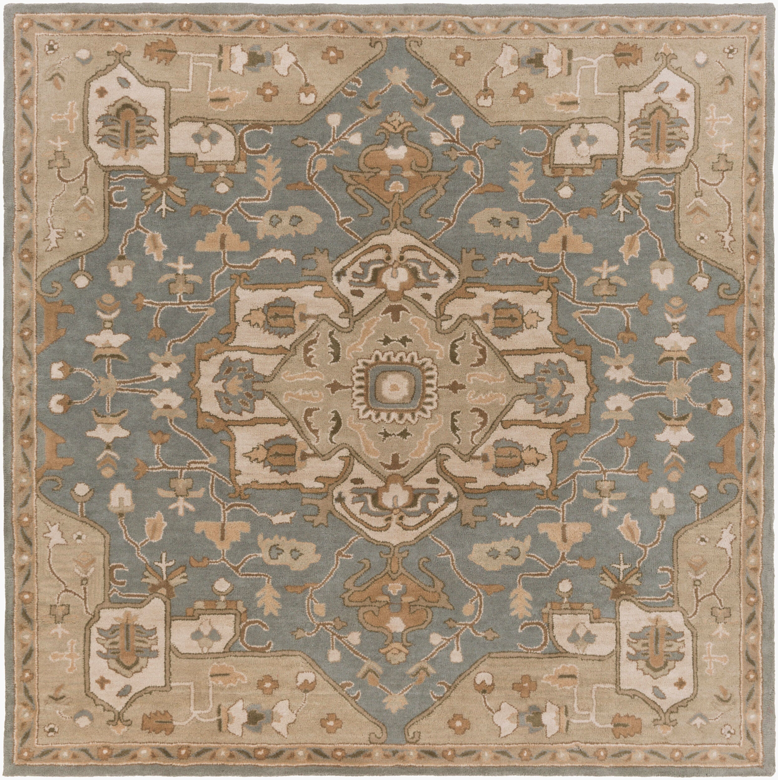 LIVABLISS Caesar CAE-1144 Medium Gray Hand Tufted Area Rug