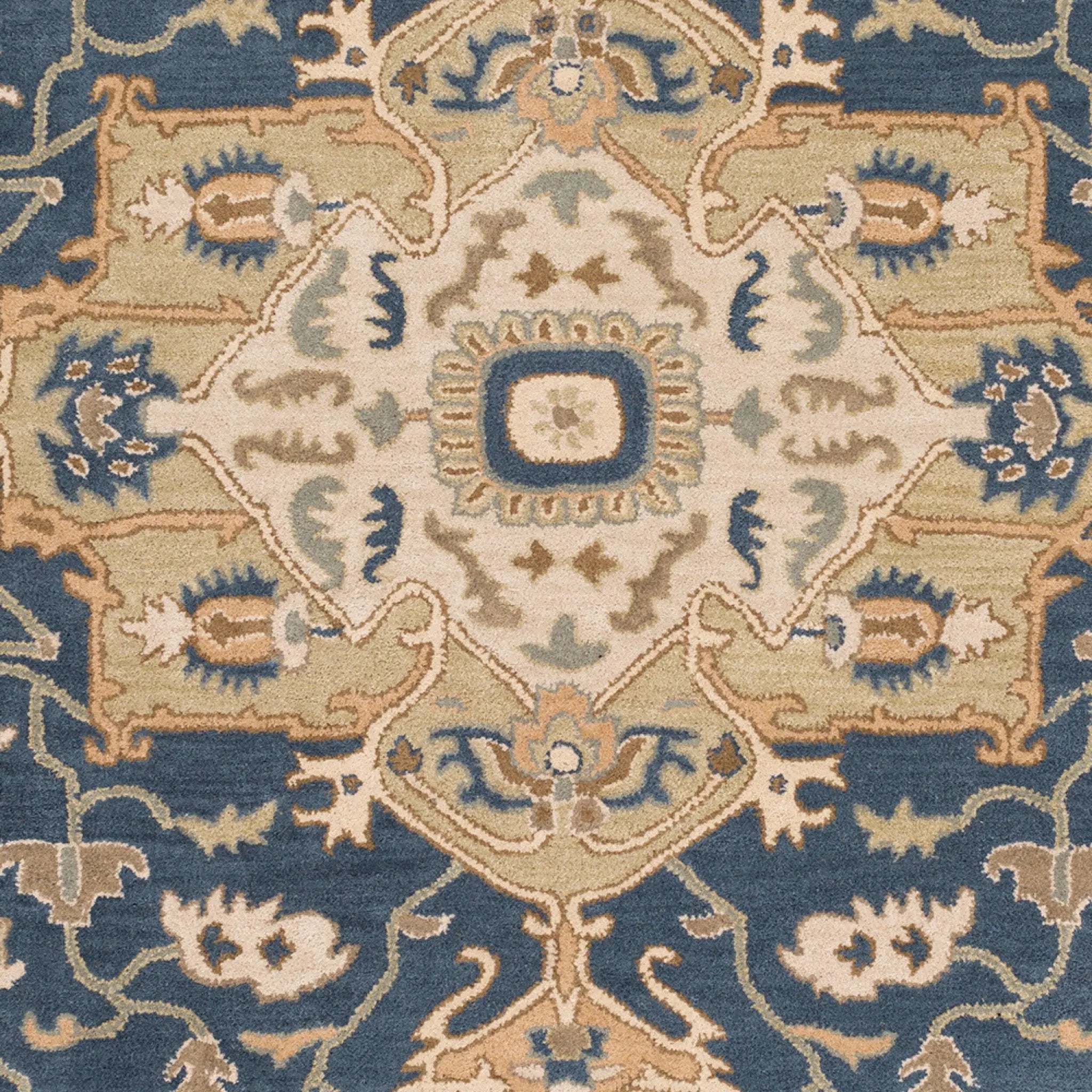Caesar CAE-1145 Ink-Blue Area Rug by LIVABLISS