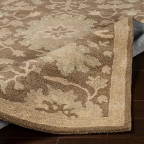 Caesar CAE-1149 Dark-Brown Area Rug by LIVABLISS