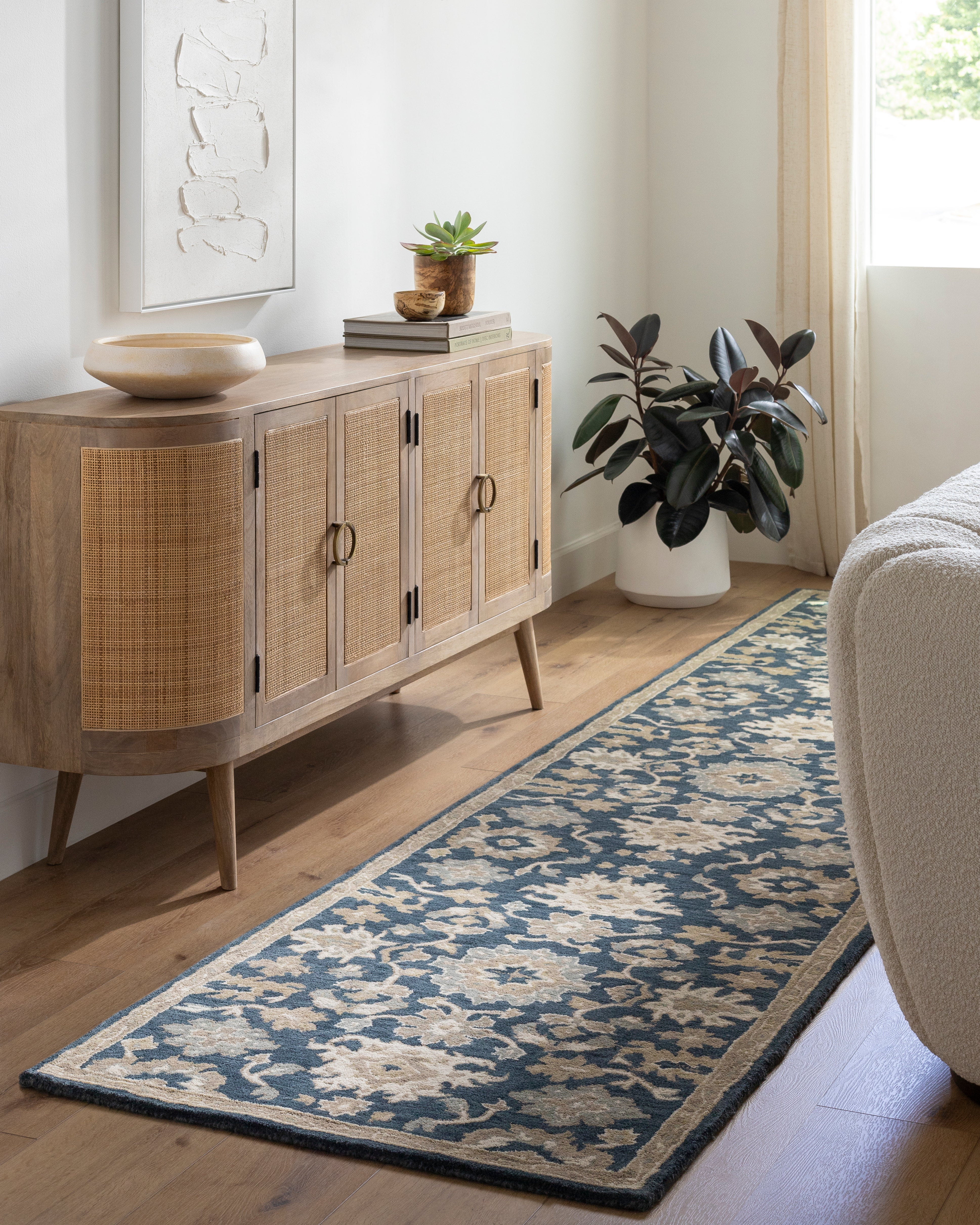 LIVABLISS Caesar CAE-1154 Navy Area Rug
