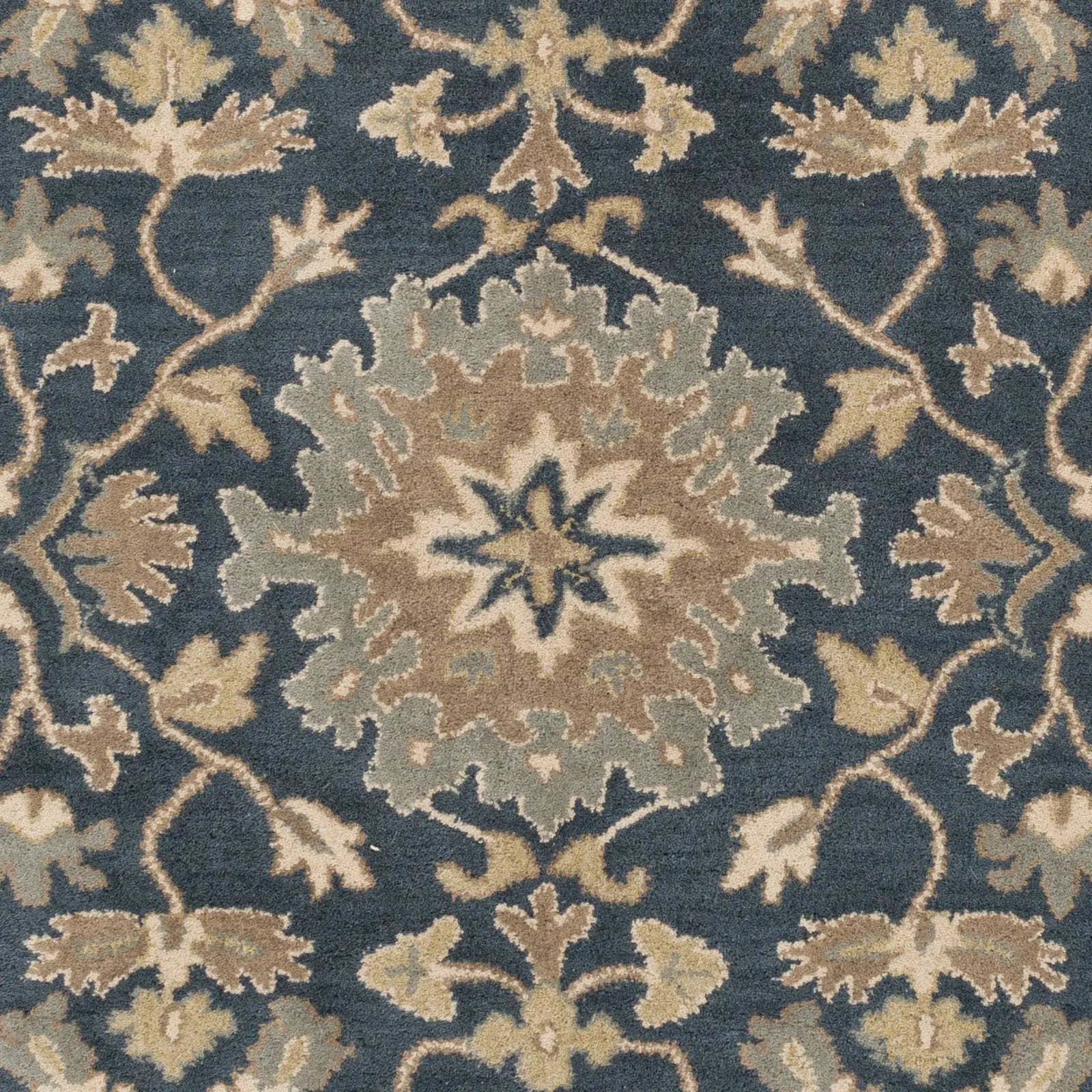Caesar CAE-1154 Navy Area Rug by LIVABLISS