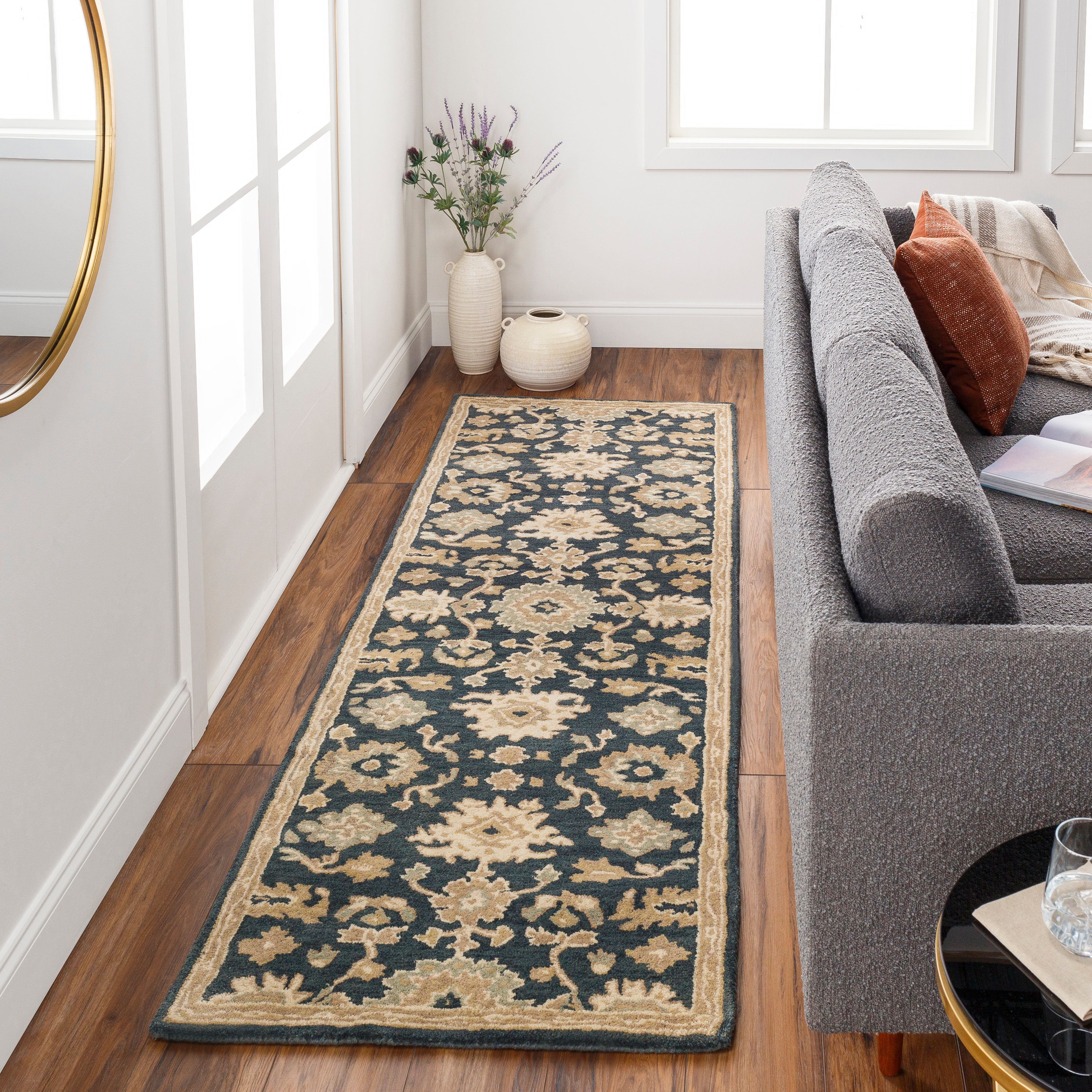 LIVABLISS Caesar CAE-1154 Navy Area Rug