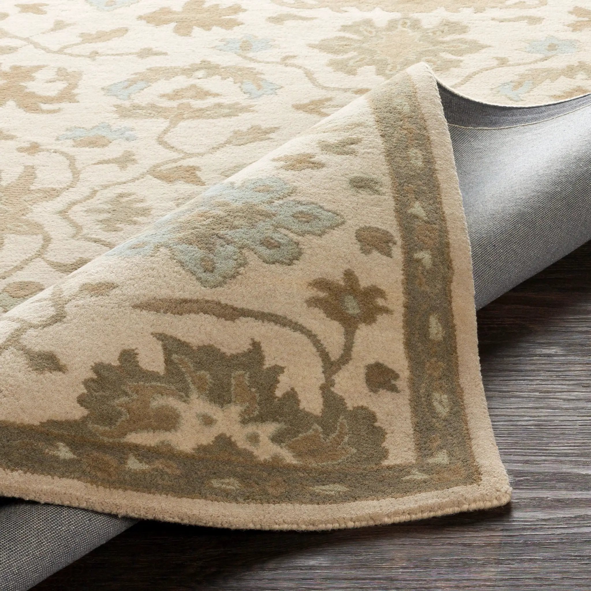 Caesar CAE-1161 Light-Beige Area Rug by LIVABLISS